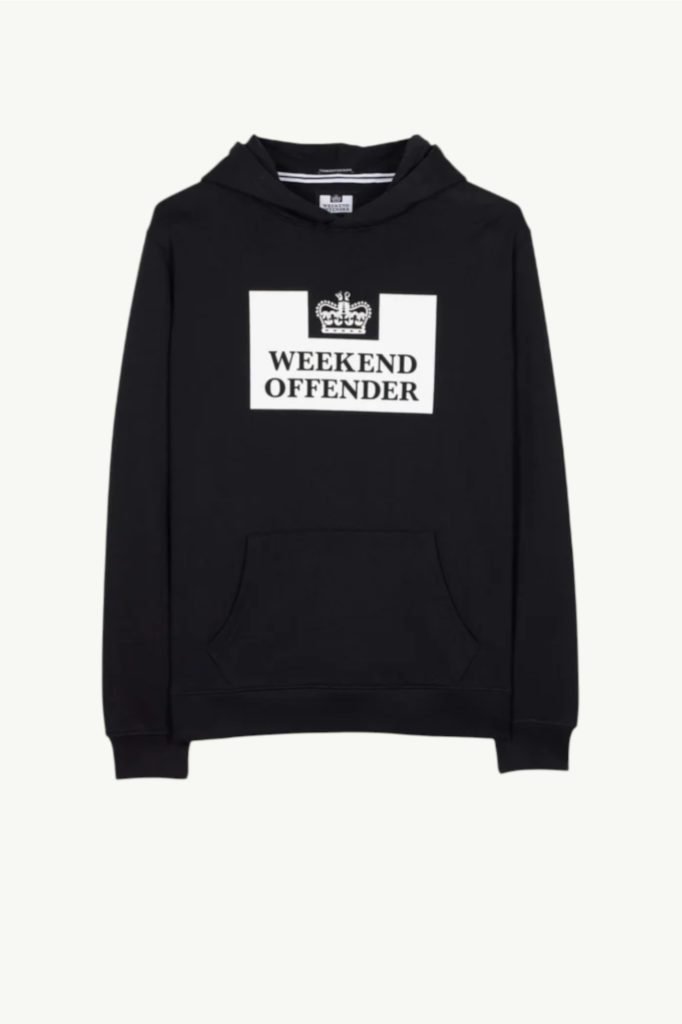 Weekend Offender Kids HM Service Classic Hoodie Black KIDSHDAW2207-BLACK