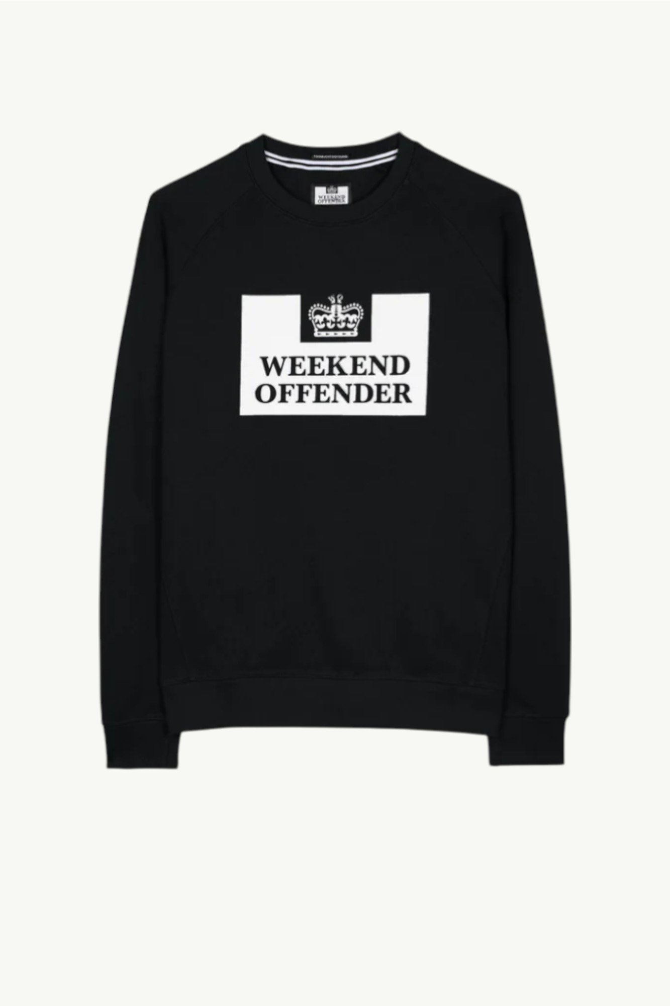 weekend-offender-kids-penitentiary-sweatshirt-black-0 Weekend Offender Kids Penitentiary Classic Sweatshirt Black KIDSSWAW2202-BLACK