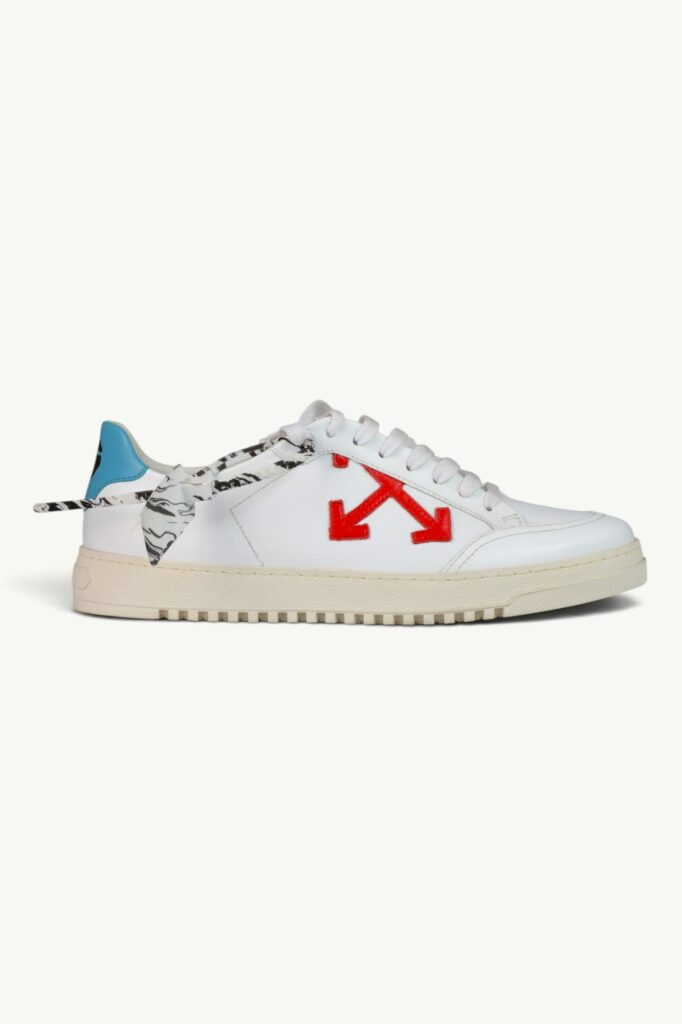 Off-White 2.0 Sneaker Calf Leather White Red OMIA042R21LEA0020125