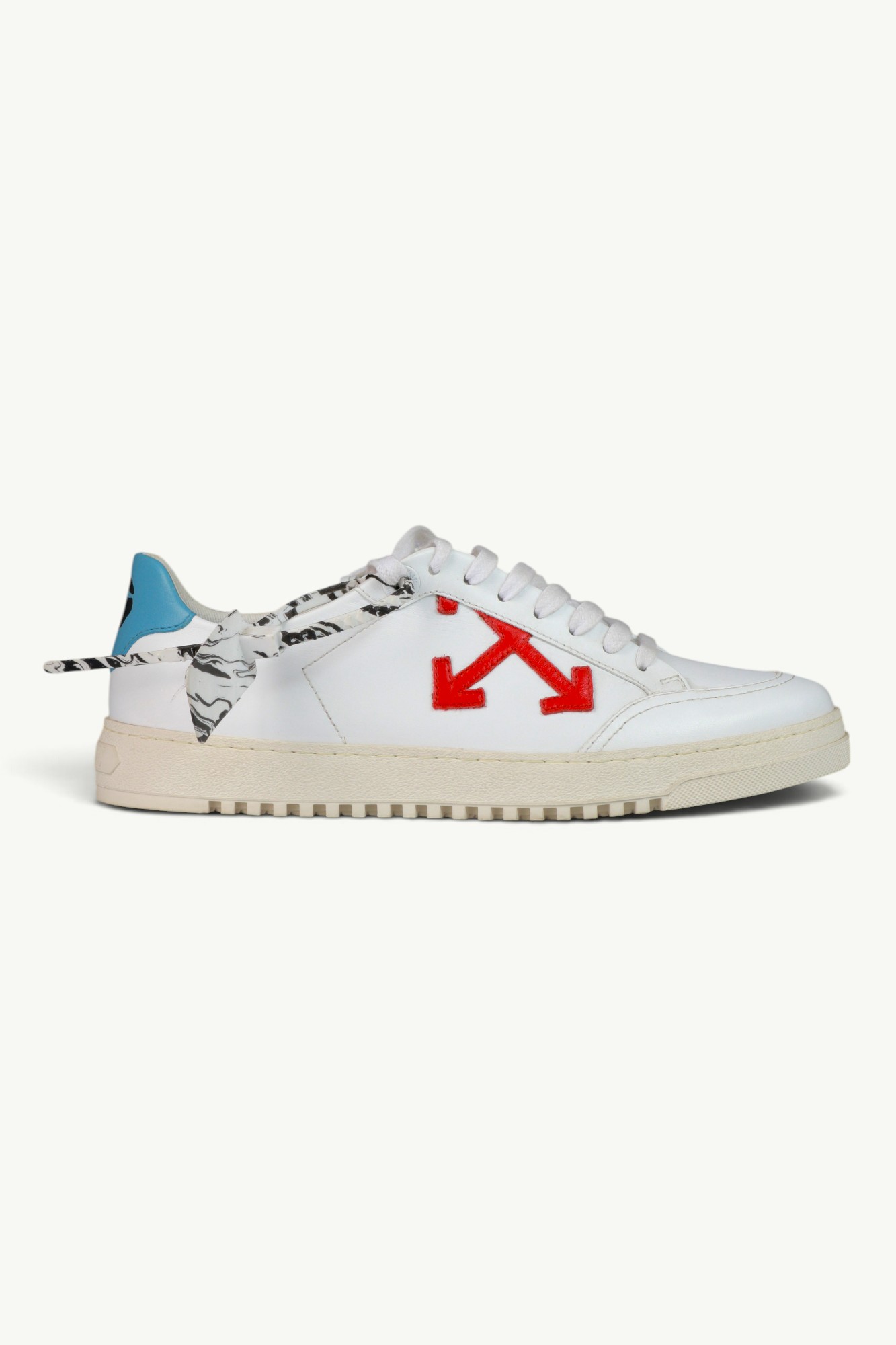 Off-White 2.0 Sneaker Calf Leather White Red OMIA042R21LEA0020125