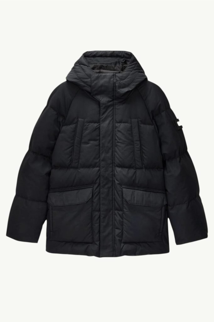 Weekend Offender Storm Down Jacket Black JKAW2314