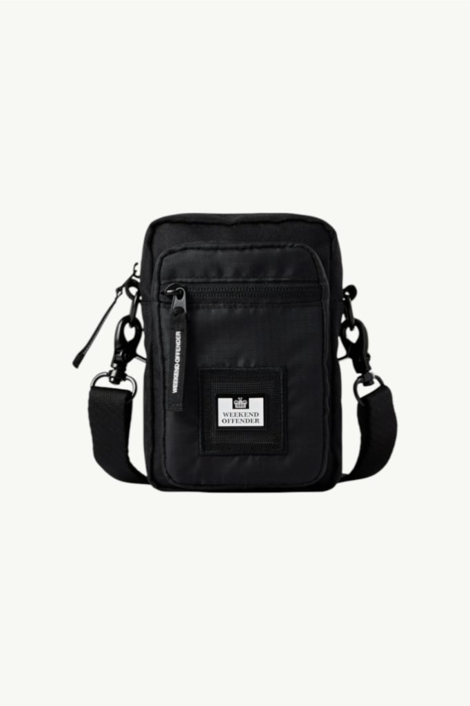 Weekend Offender Small Crossbody Bag Black Ripstop AC1004-BLACKRIP