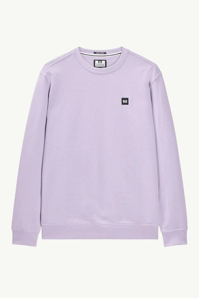 Weekend Offender Ferrer Fleece Sweatshirt Periwinkle SWSS2402
