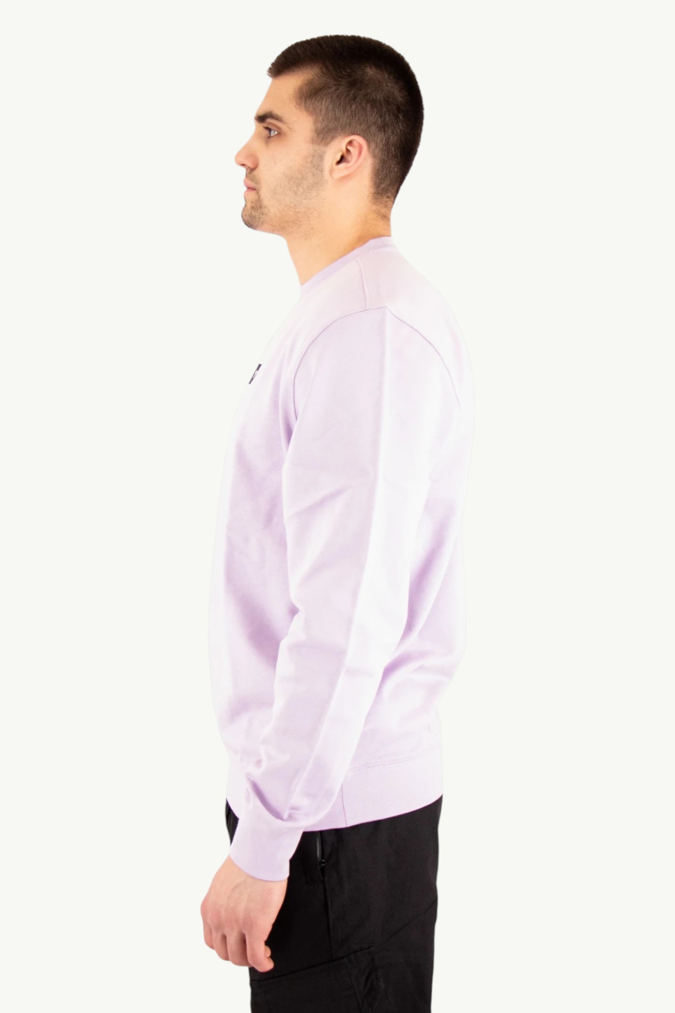 weekend-offender-ferrer-fleece-sweatshirt-periwinkle-SWSS2402-2 Weekend Offender Ferrer Fleece Sweatshirt Periwinkle SWSS2402