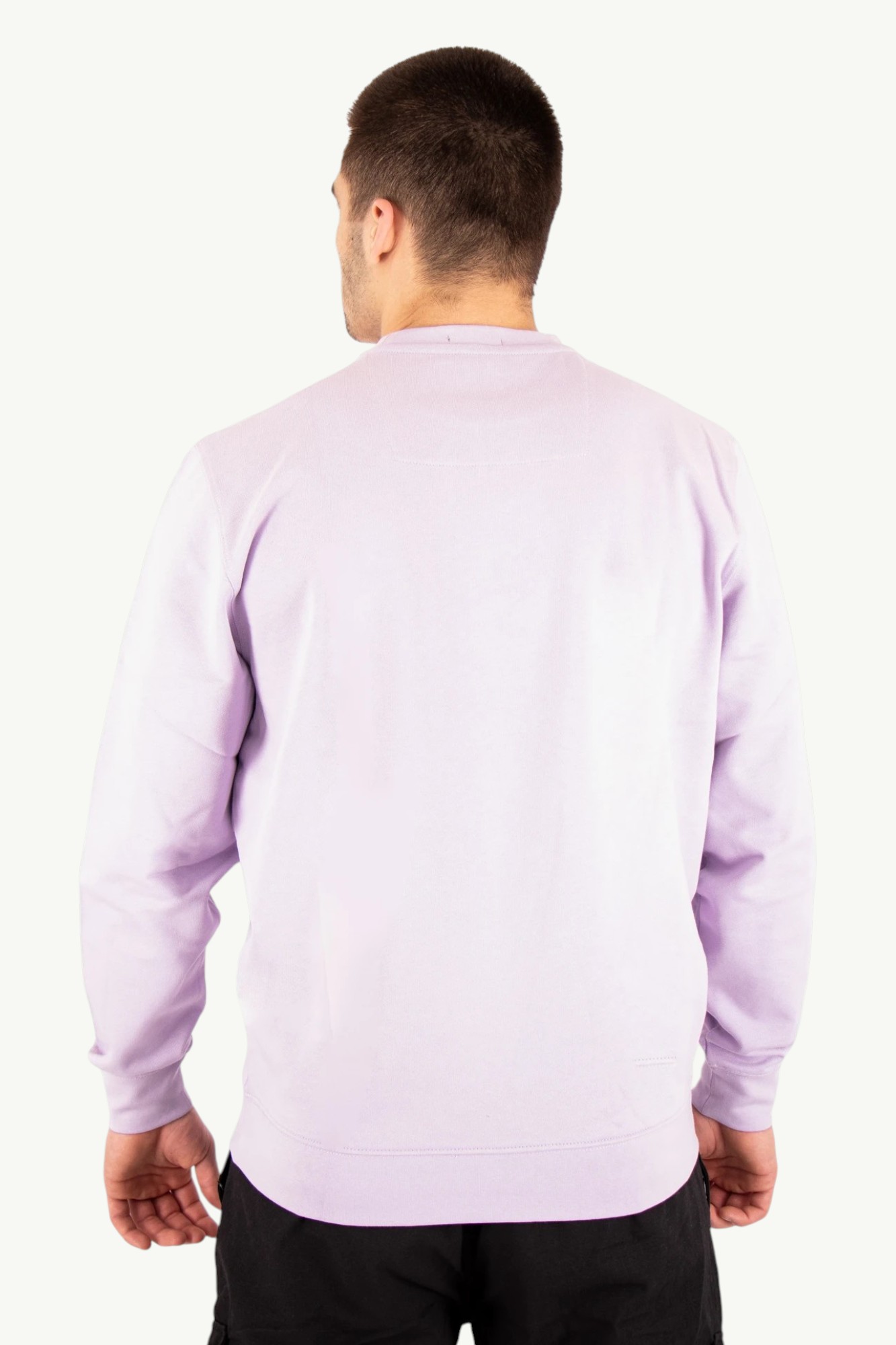 weekend-offender-ferrer-fleece-sweatshirt-periwinkle-SWSS2402-4 Weekend Offender Ferrer Fleece Sweatshirt Periwinkle SWSS2402
