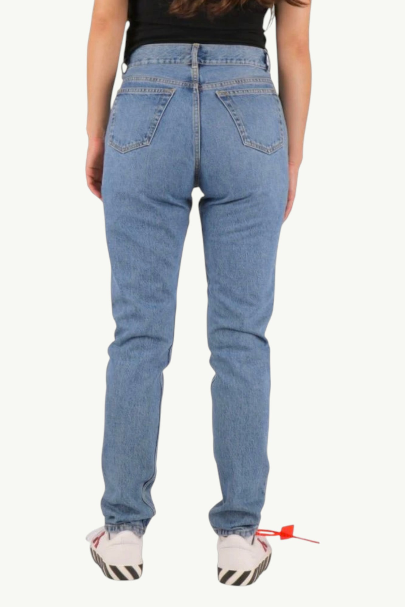 Balenciaga High Waisteded Jeans in Blue арт. 556731TDW154089