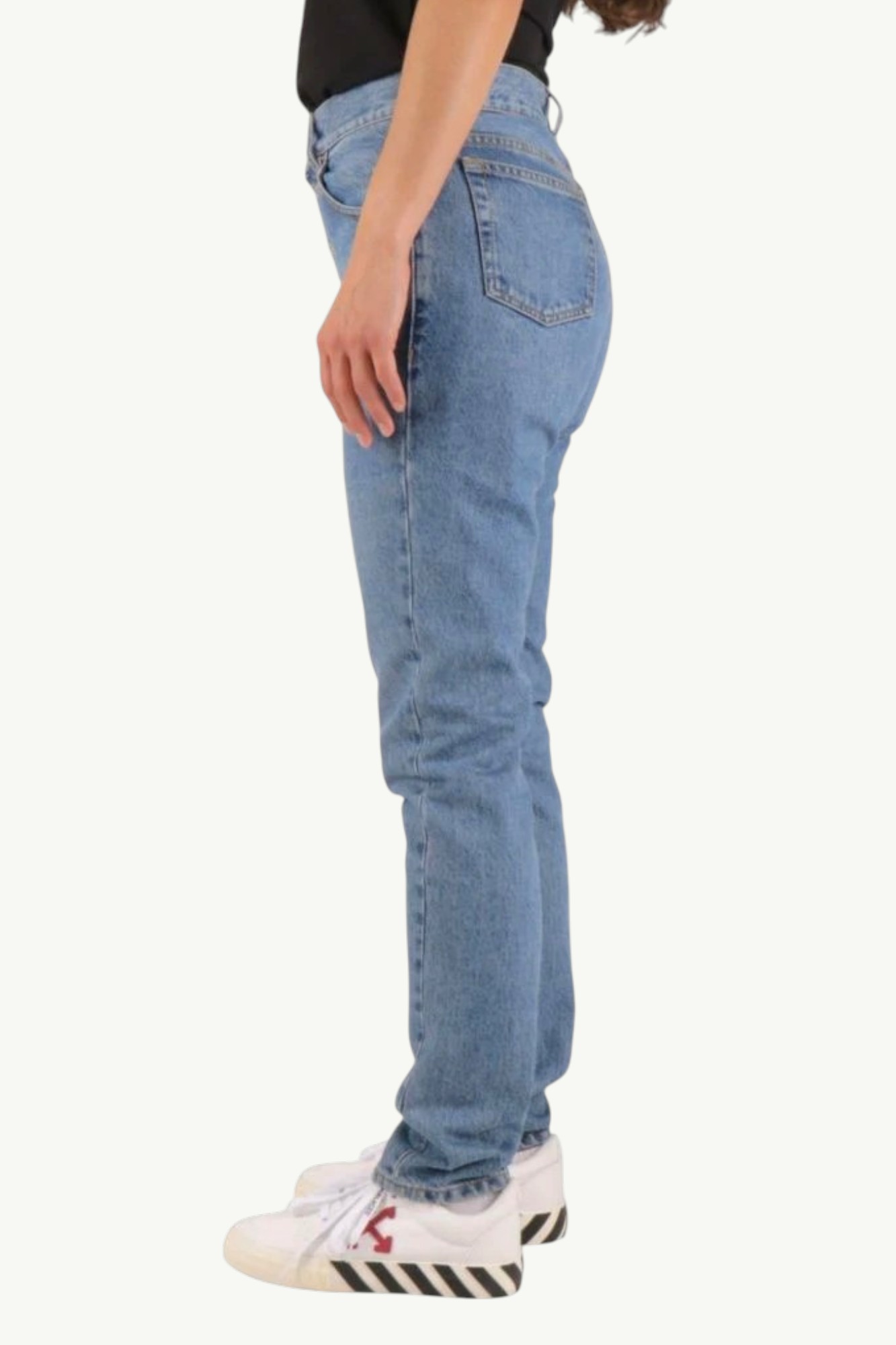 Balenciaga High Waisteded Jeans in Blue арт. 556731TDW154089
