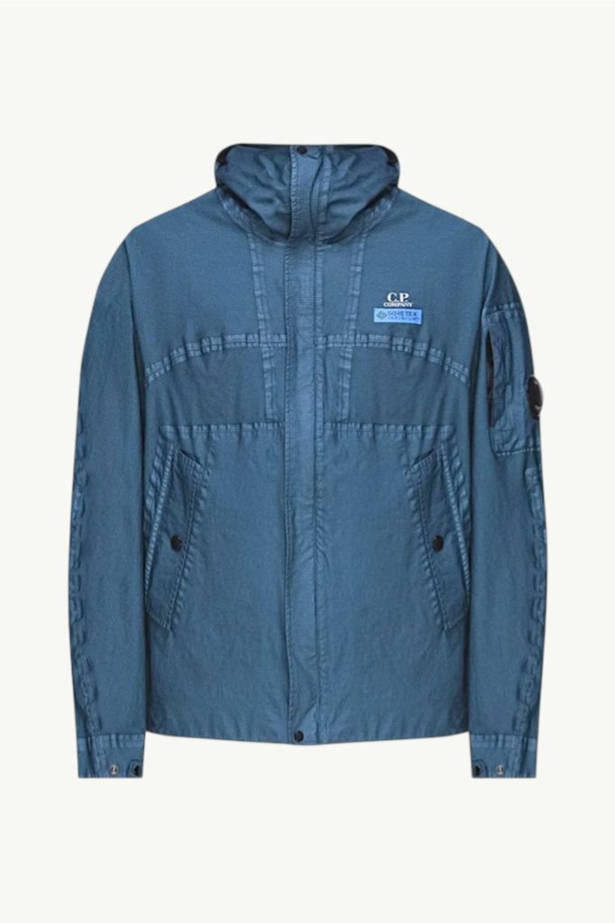 C.P. Company Outerwear Medium Jacket Gore G-Type Blue 14CMOW105A-006366G