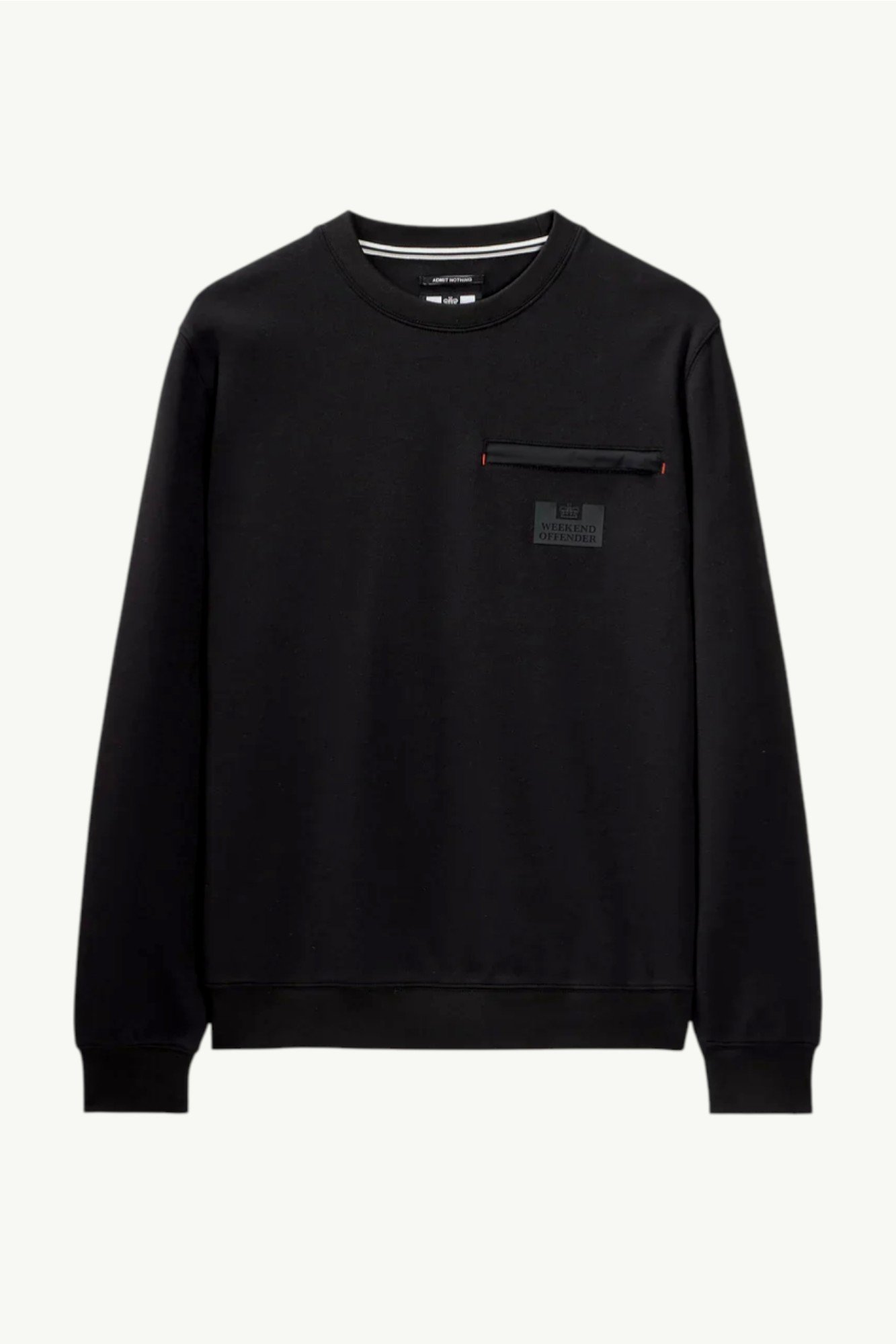 weekend-offender-paraiso-sweat-black-0 Світшот Weekend Offender Paraiso Sweatshirt Black SWAW2417