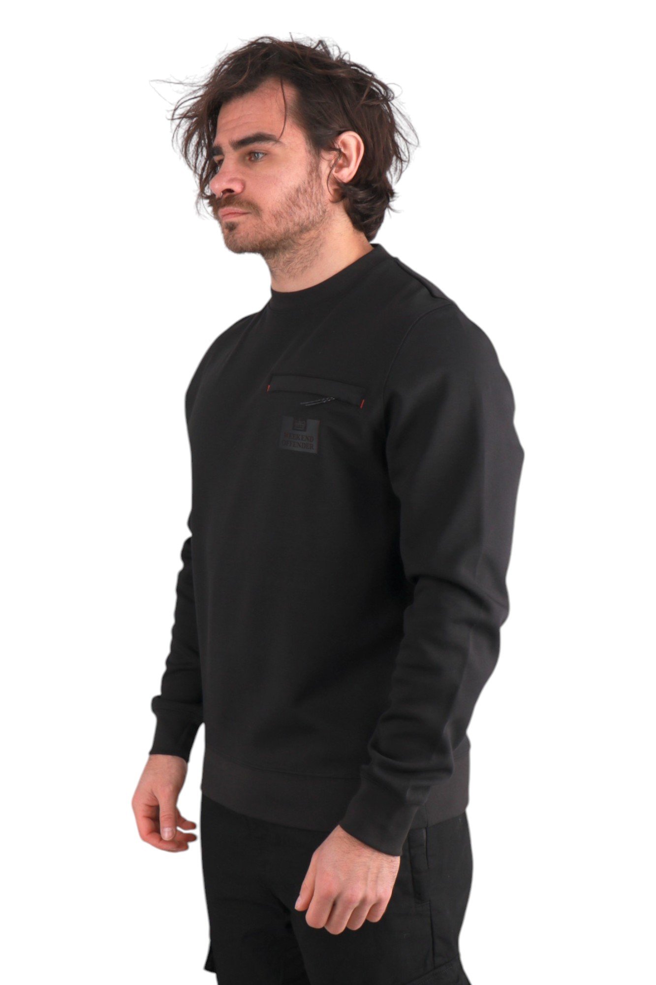 weekend-offender-paraiso-sweat-black-2 Світшот Weekend Offender Paraiso Sweatshirt Black
