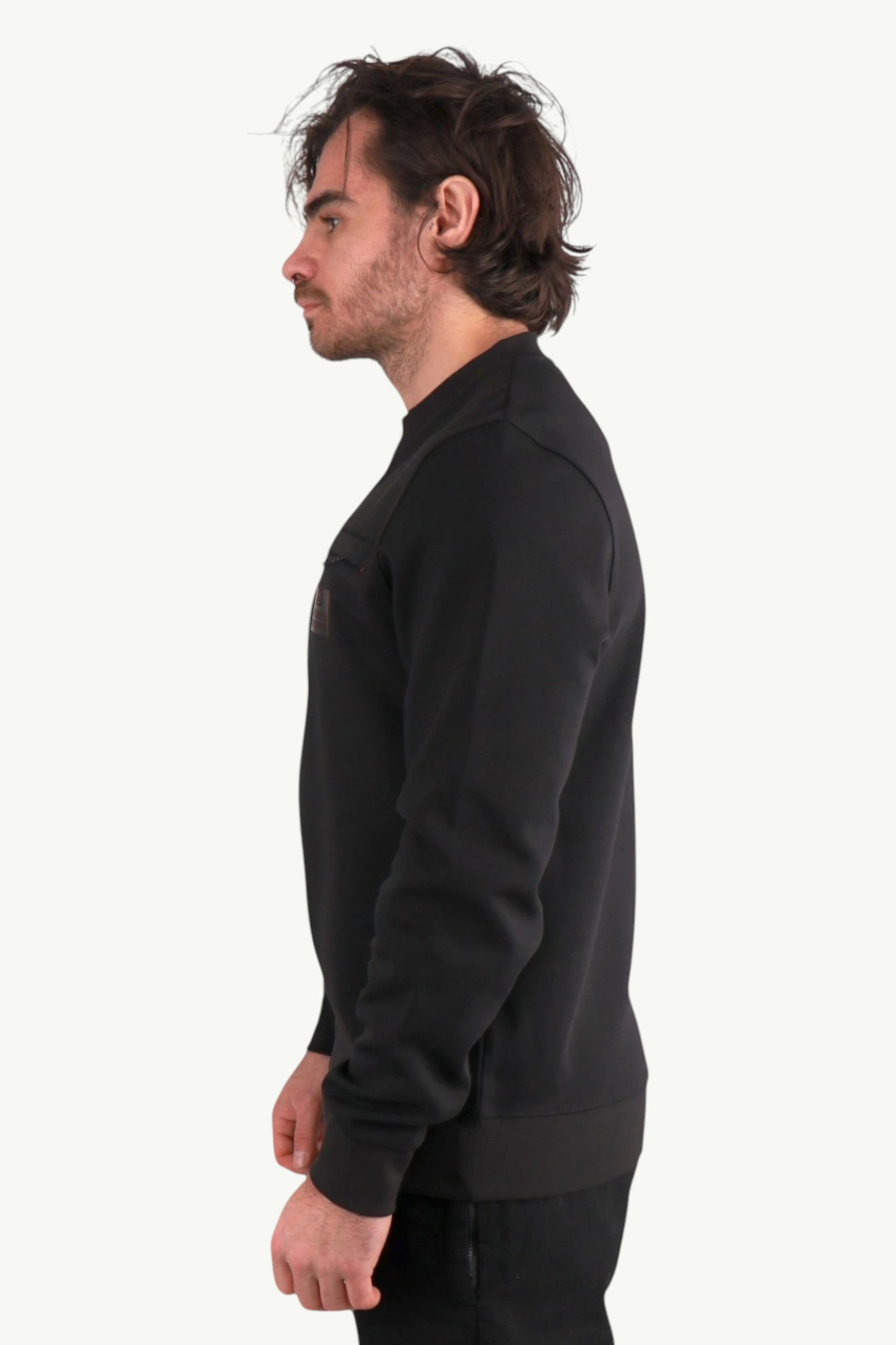 weekend-offender-paraiso-sweat-black-SWAW2417-3 Weekend Offender Paraiso Sweatshirt Black SWAW2417