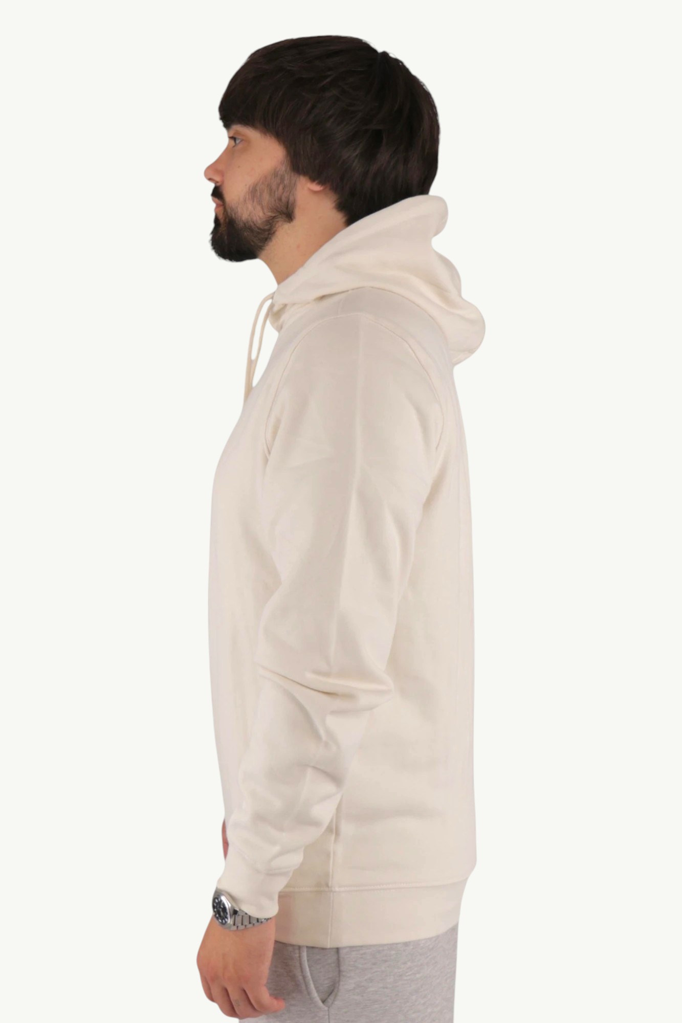 weekend-offender-ribbe-hoodie-ivory-HDAW2401-IVORY-3 Weekend Offender Ribbe Hoodie Ivory HDAW2401-IVORY