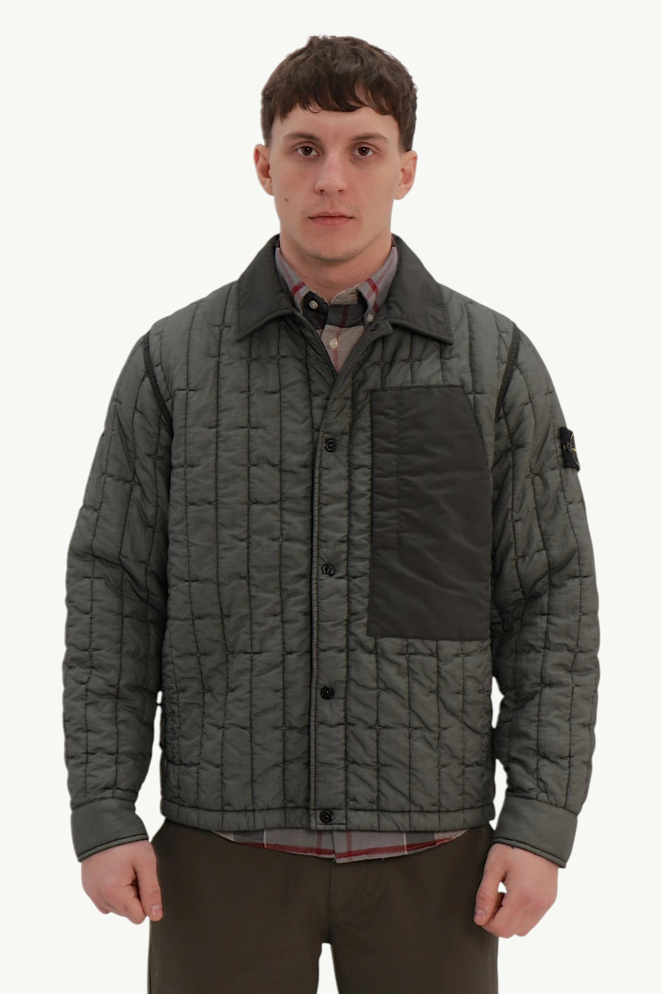 Stone Island PrimaLoft® Giubbotto Quilted Nylon Blouson Musk 801540831 V0059
