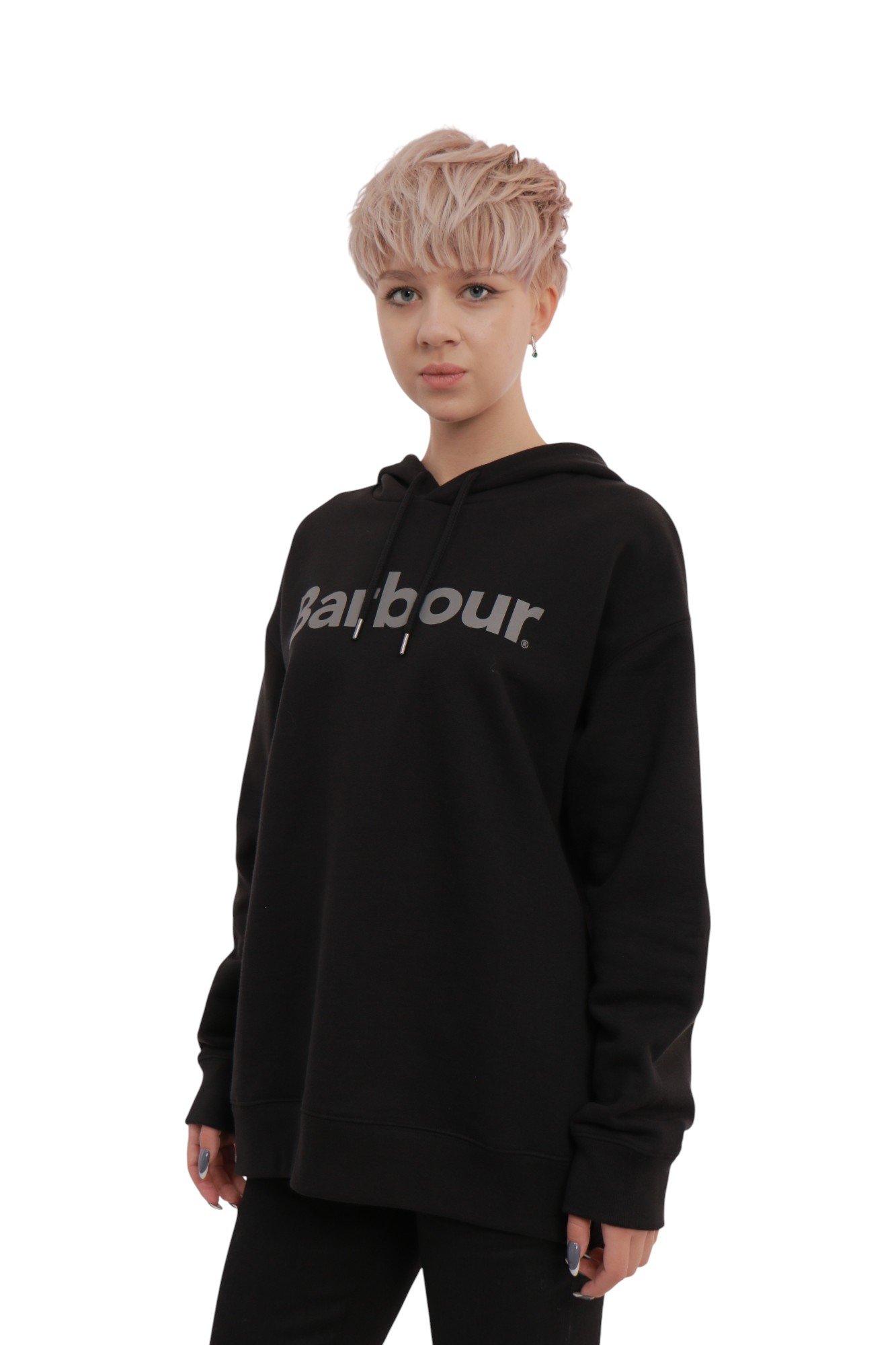 barbour-brushed-nicholas-os-hoodie-black-mol0638bk31-2 Худі Barbour Brushed Nicholas OS Hoodie Black