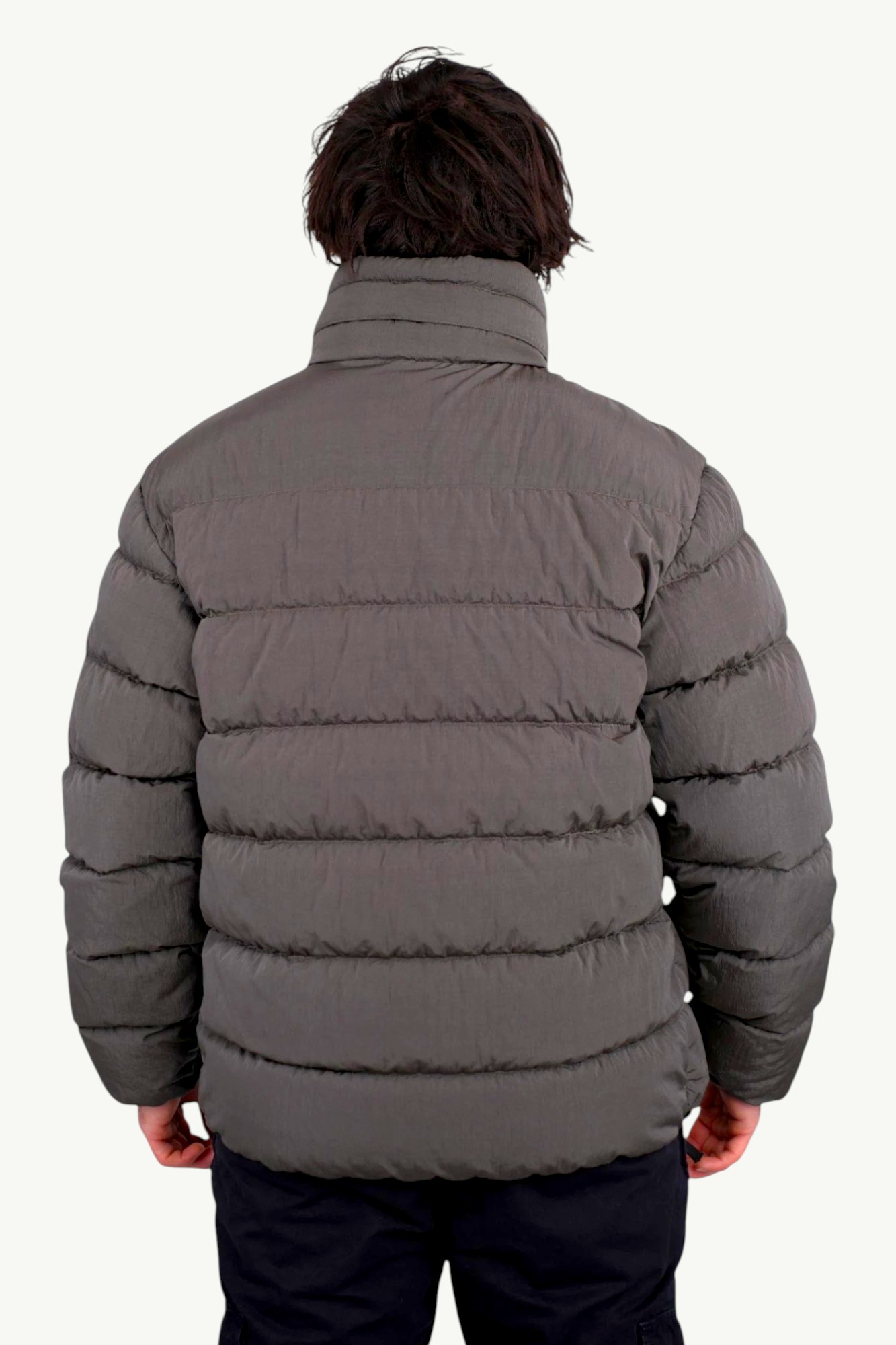 cp-company-outerwear-medium-down-jacket-eco-chrome-r-green-13cmow028a-006369g669-4 C.P. Company Outerwear Medium Down Jacket Eco Chrome R Green 13CMOW028A-006369G-669