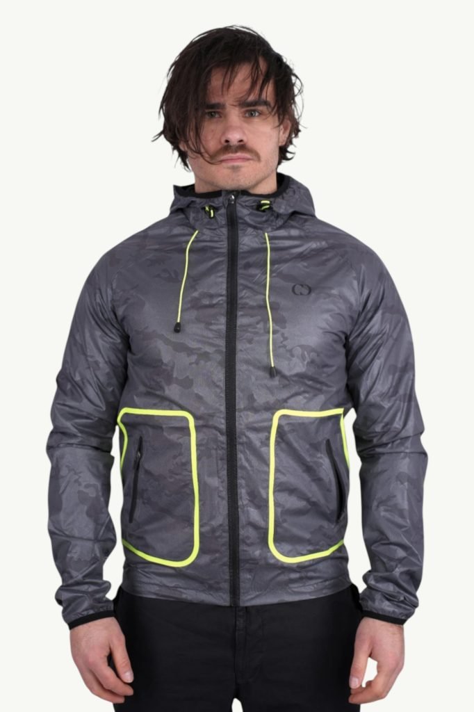 Criminal Damage Reflective Camo Windbreaker Multi