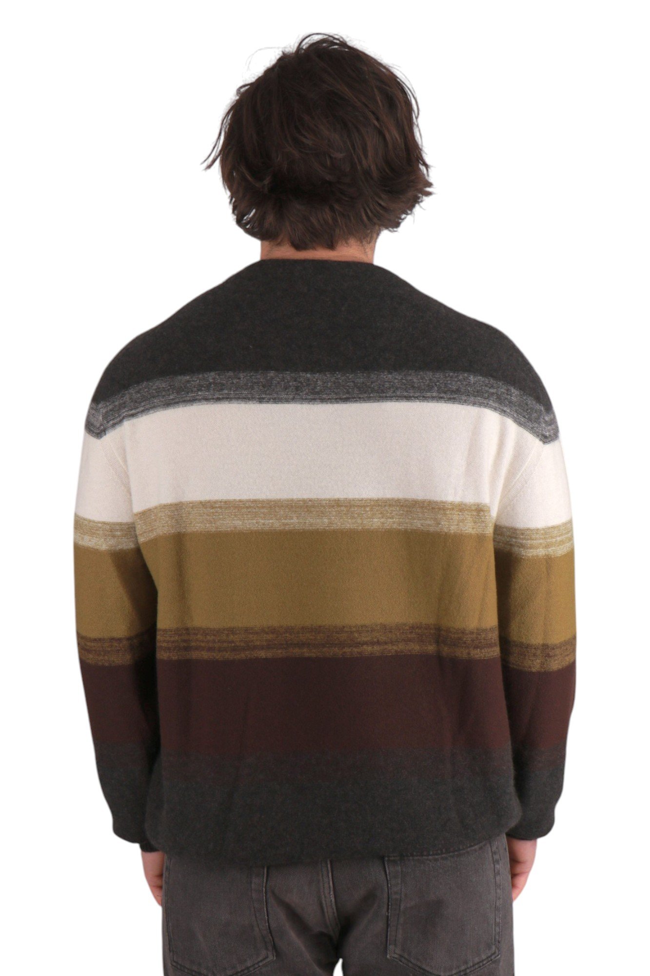 loro-piana-glenshell-striped-cashmere-and-silk-in-white-acorn-melang-4 Светр Loro Piana Glenshell Striped Cashmere And Silk In White/Acorn Melang FAL9219