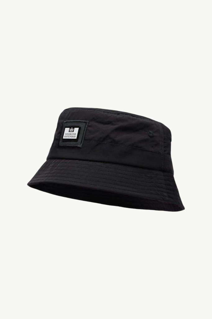 Weekend Offender Long Beach Blvd Bucket Hat Black ACSS2402-BLACK-ONESIZE