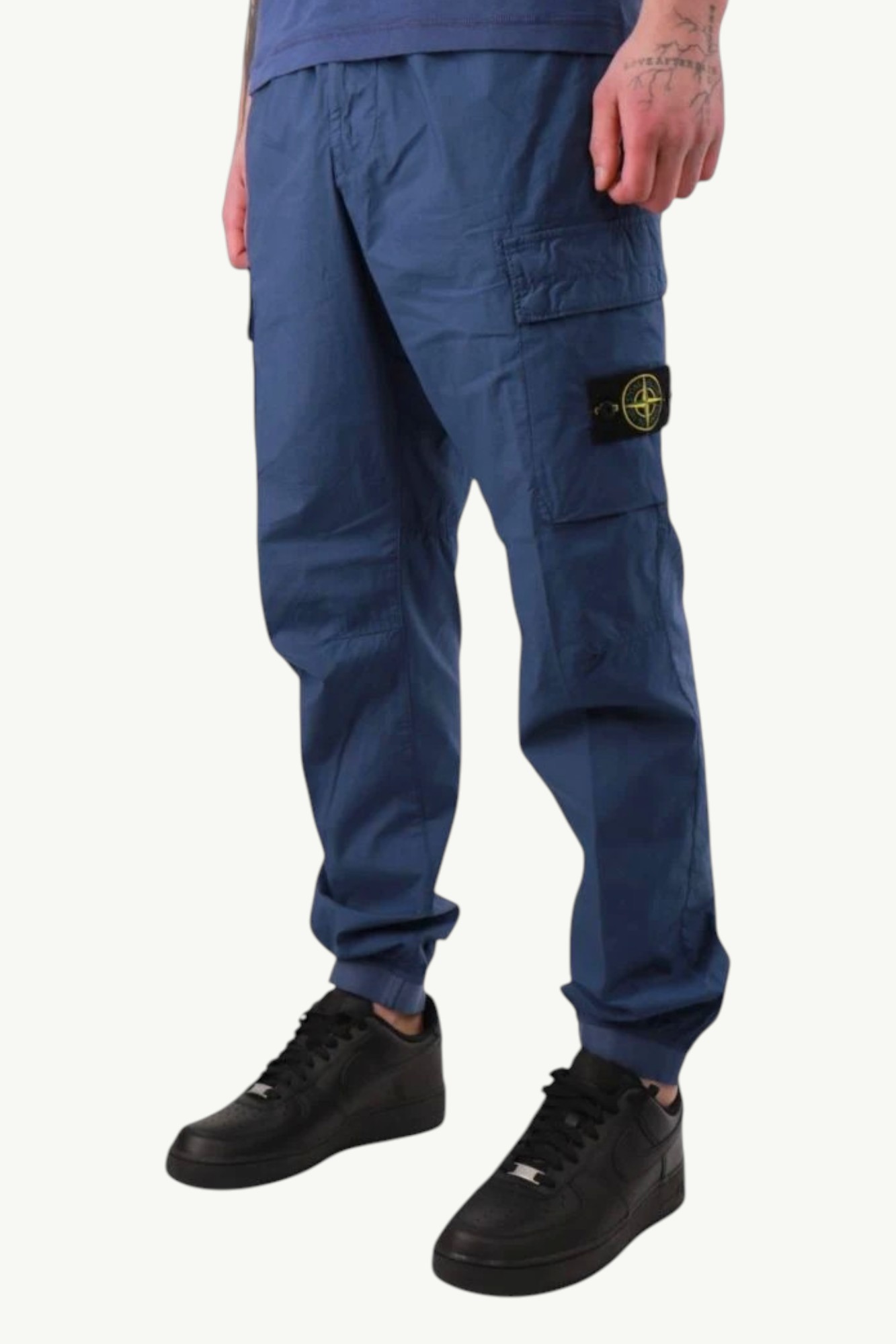 stone-island-stretch-cotton-tela-paracadute-cargo-pant-blue-marine-k1s153100031s0003-v0028-1 Stone Island Stretch Cotton Tela ‘Paracadute’ Cargo Pant Blue Marine K1S153100031S0003-V0028