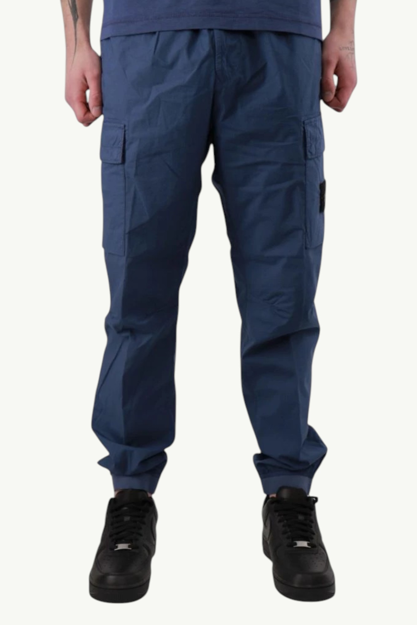 stone-island-stretch-cotton-tela-paracadute-cargo-pant-blue-marine-k1s153100031s0003-v0028-2 Stone Island Stretch Cotton Tela ‘Paracadute’ Cargo Pant Blue Marine K1S153100031S0003-V0028
