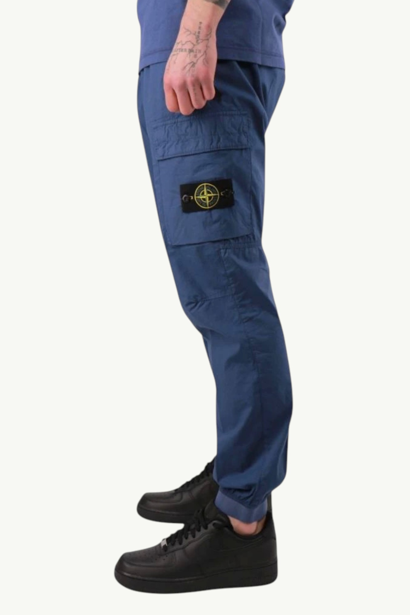 stone-island-stretch-cotton-tela-paracadute-cargo-pant-blue-marine-k1s153100031s0003-v0028-3 Stone Island Stretch Cotton Tela ‘Paracadute’ Cargo Pant Blue Marine K1S153100031S0003-V0028