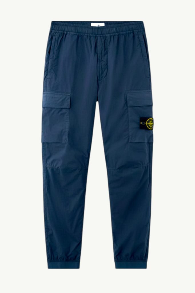 Stone Island Stretch Cotton Tela 'Paracadute' Cargo Pant Blue Marine K1S153100031S0003-V0028
