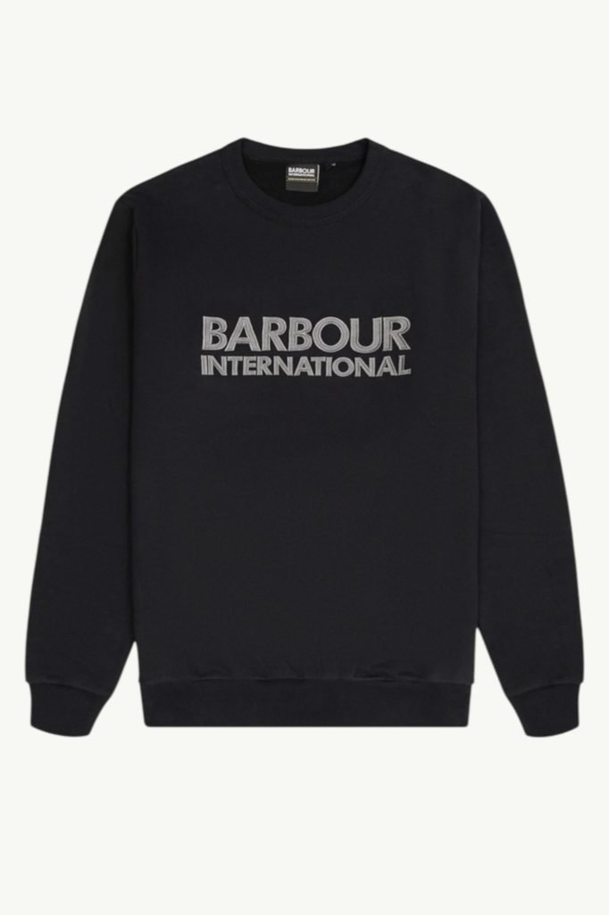 Barbour International Sweatshirt Black MOL0669BK11