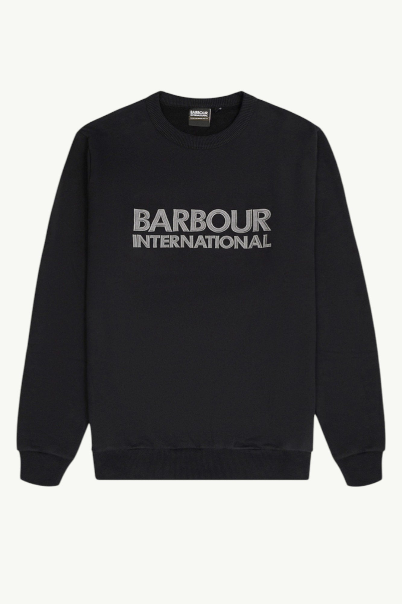 barbour-international-sweatshirt-black-0 Barbour International Sweatshirt Black MOL0669BK11