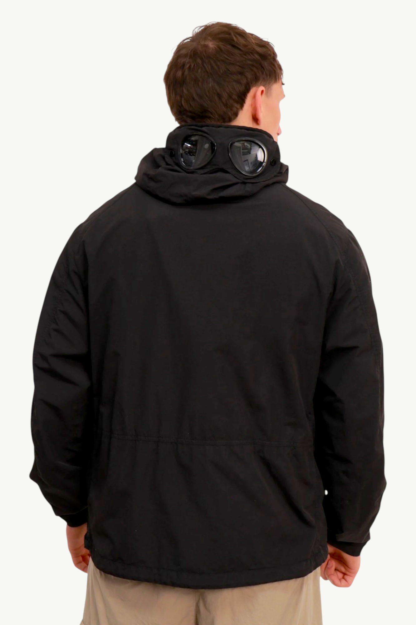 Куртка C.P. Company Flatt Nylon Goggle Jacket Black - 221B Store