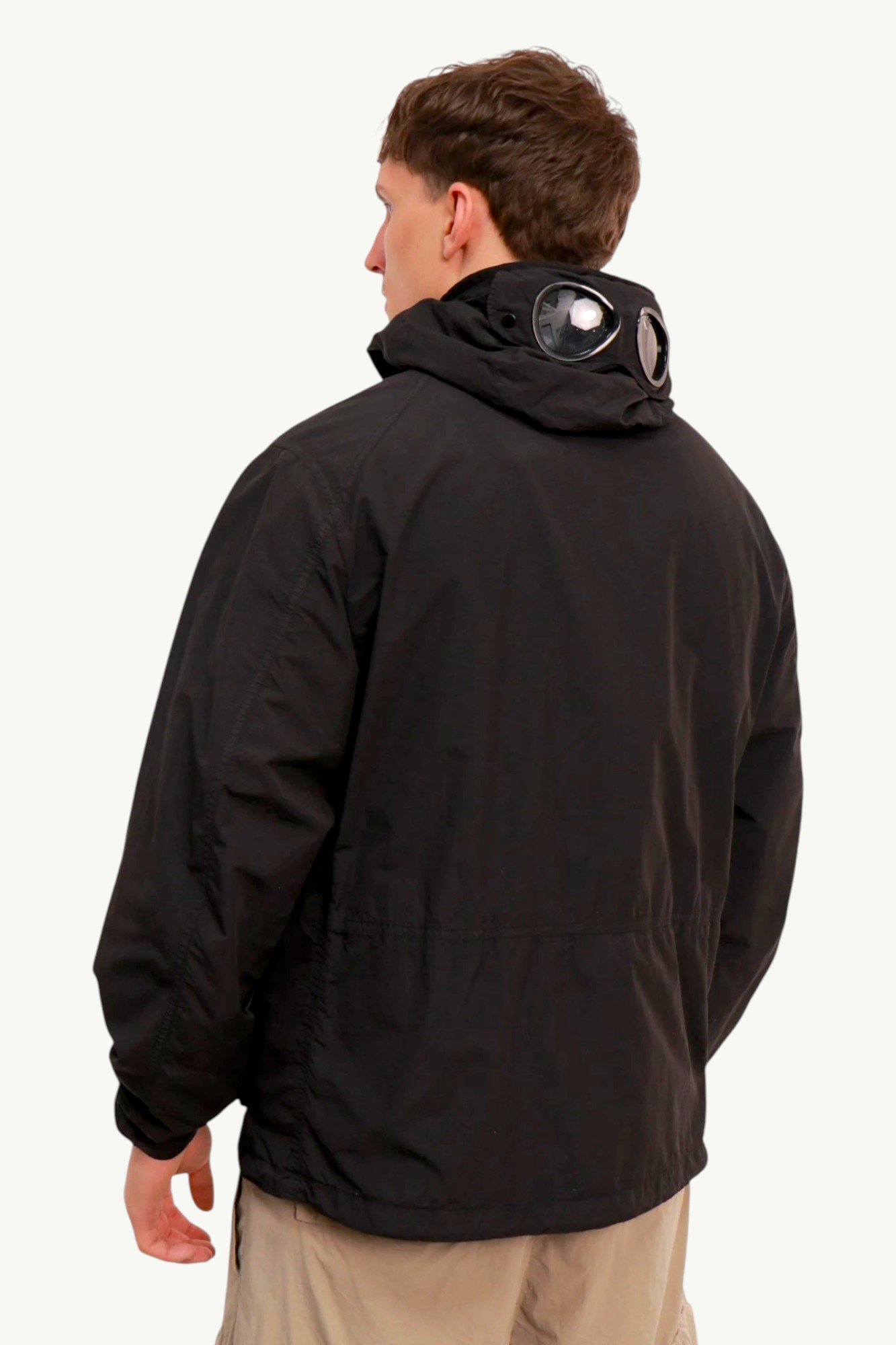Куртка C.P. Company Flatt Nylon Goggle Jacket Black - 221B Store