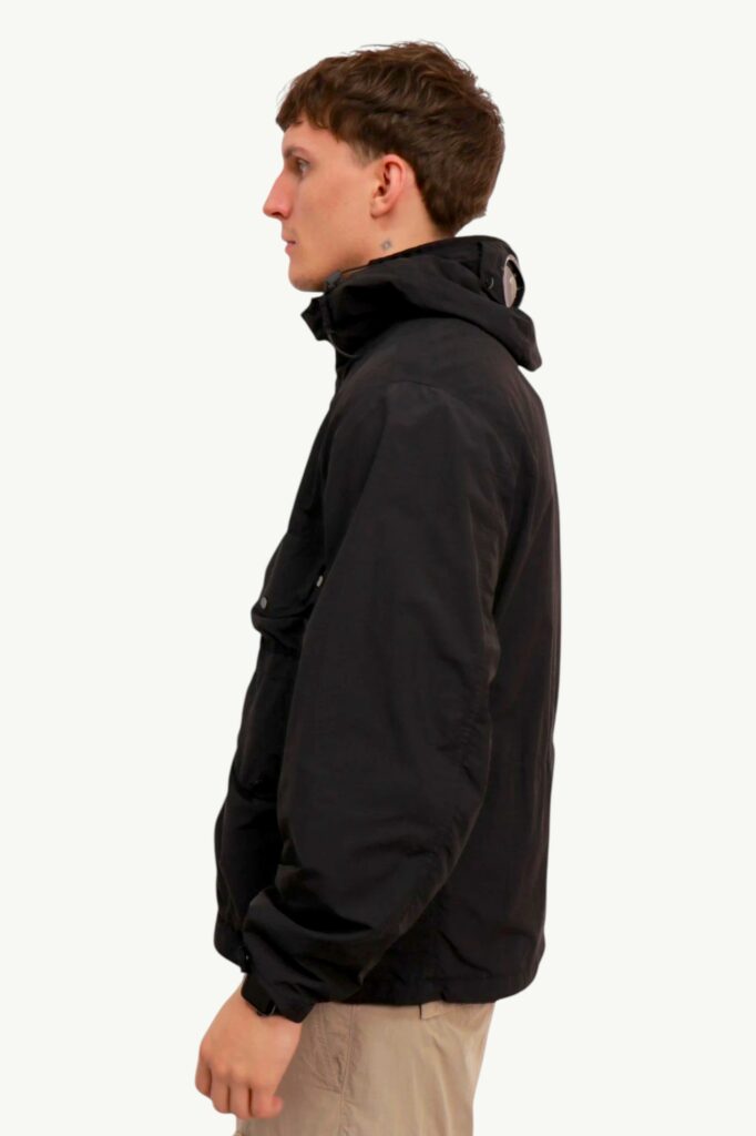 Куртка C.P. Company Flatt Nylon Goggle Jacket Black - 221B Store