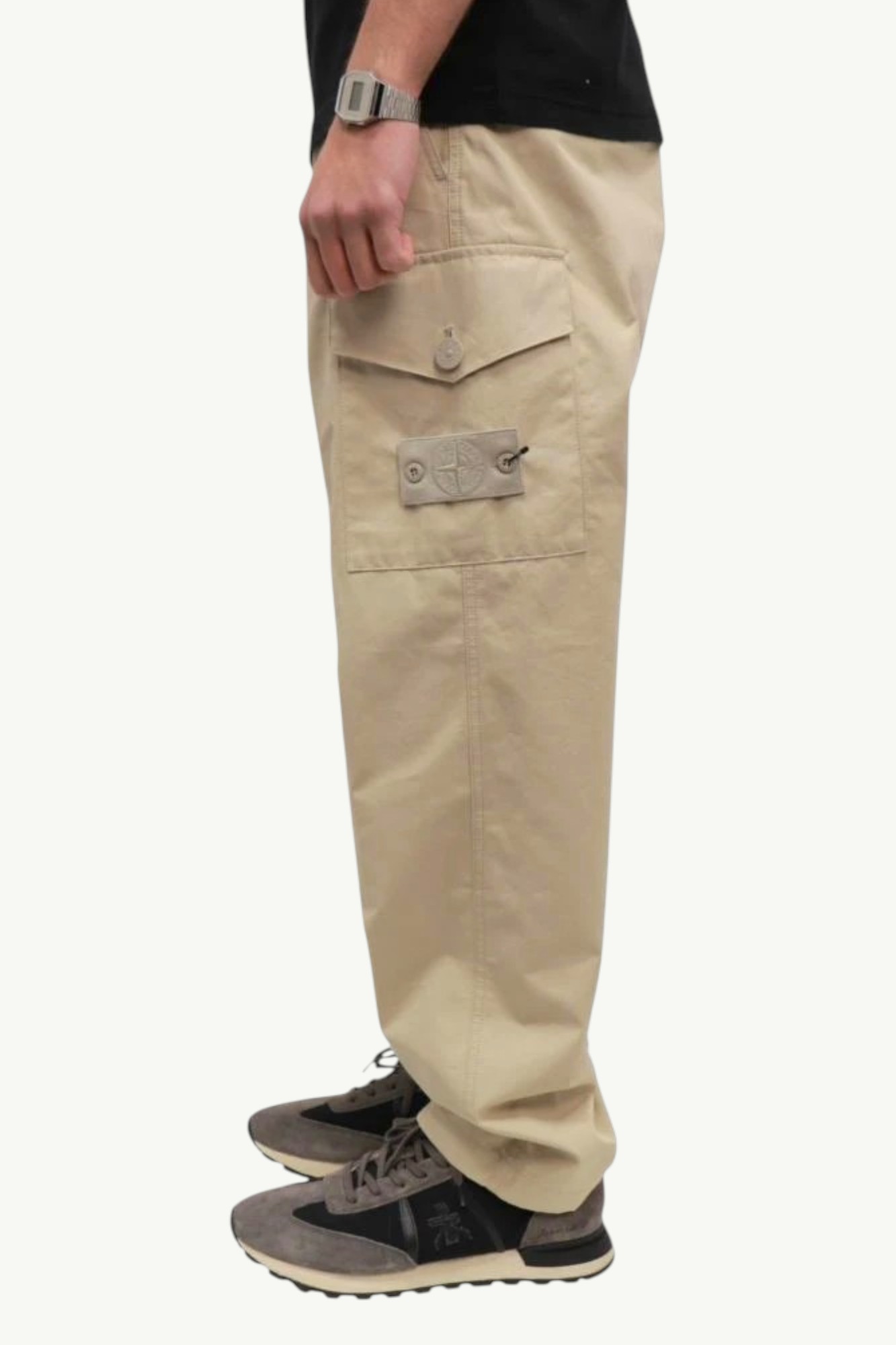 Штани Stone Island Ghost Cargo Pants Beige - Оригінал Україна