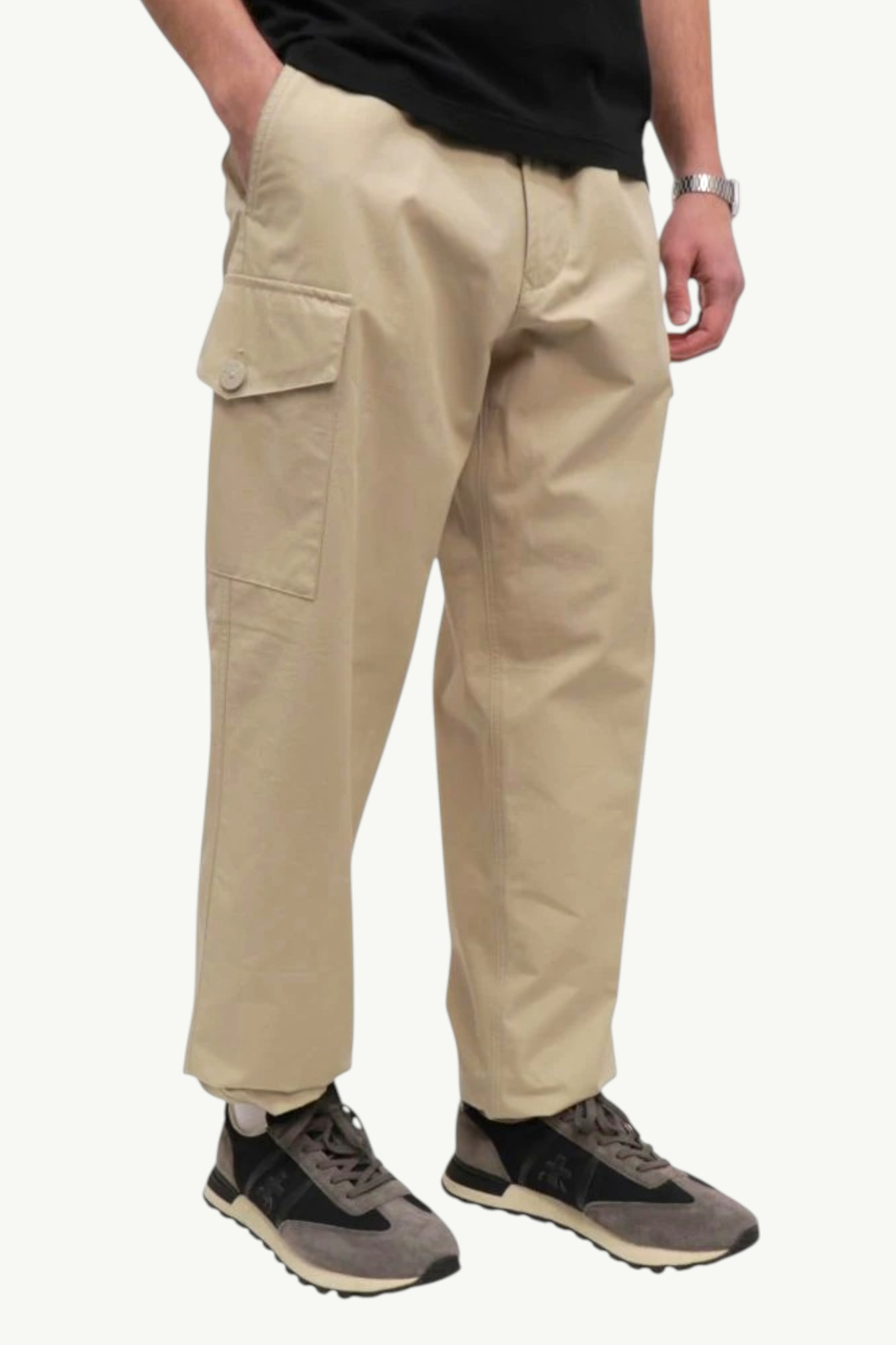 Штани Stone Island Ghost Cargo Pants Beige - Оригінал Україна