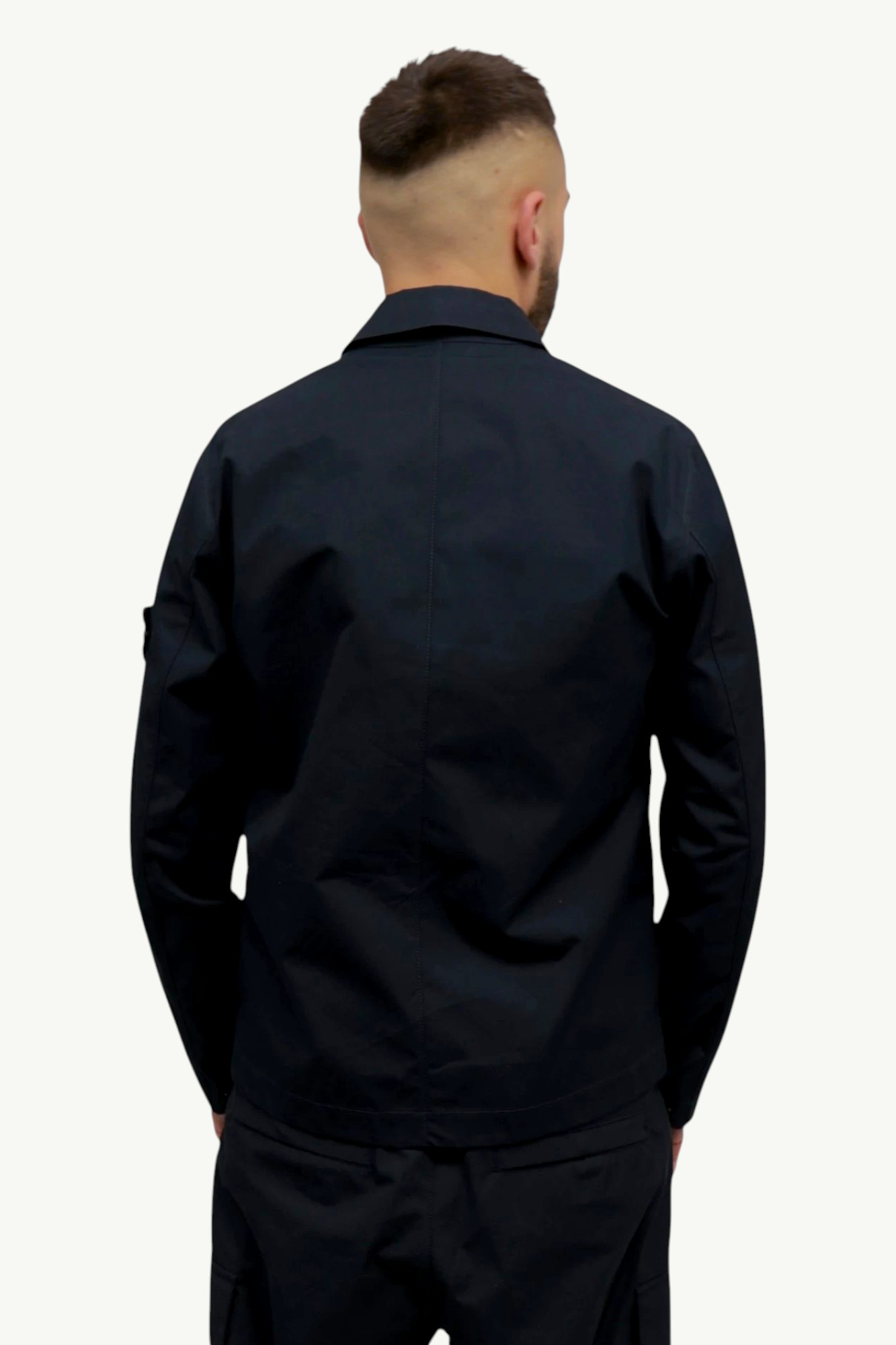 stone-island-ghost-weatherproof-cotton-canvas-jacket-navy-k1s151200007s00f1-v0020-4 Stone Island Ghost Weatherproof Cotton Canvas Jacket Navy K1S151200007-S00F1-V0020