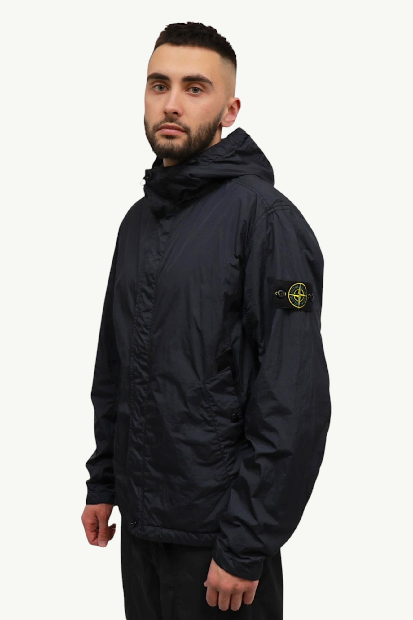 stone-island-light-recycled-nylon-hooded-jacket-navy-k1s154100092s0a23-v0020-2 Stone Island Light Recycled Nylon Hooded Jacket Navy K1S154100092-S0A23-V0020