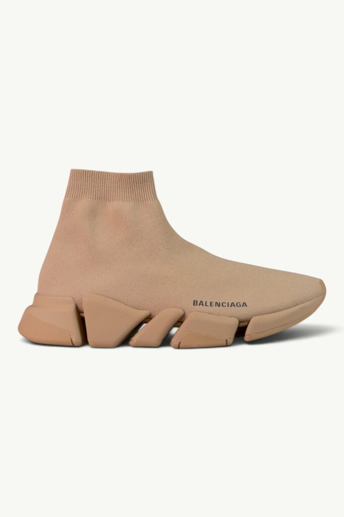Balenciaga Speed 2.0 Knit Sneaker in Beige 617196W2DB19710
