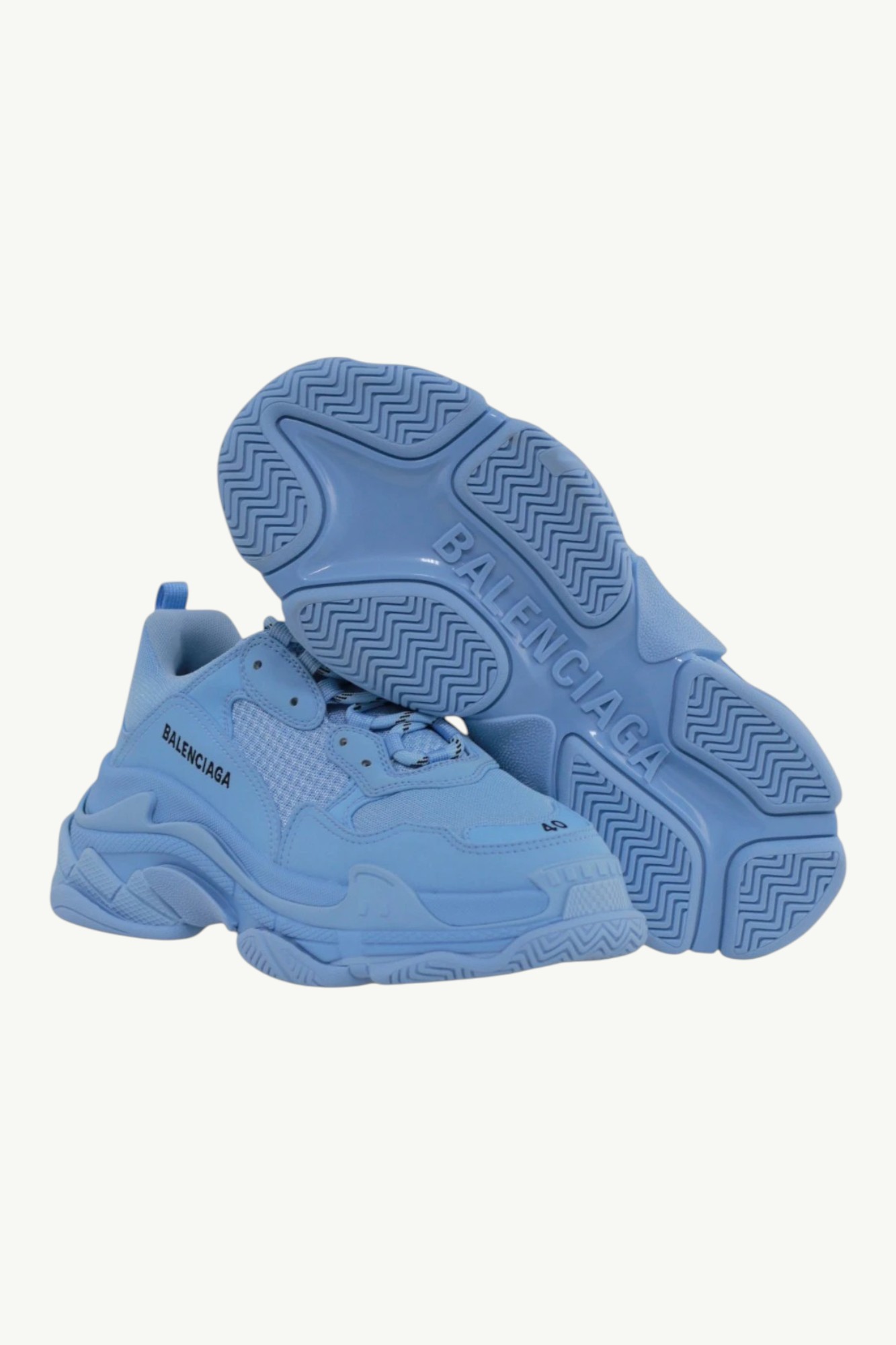 Balenciaga Triple S Sneaker in Blue 524039W2FW14800