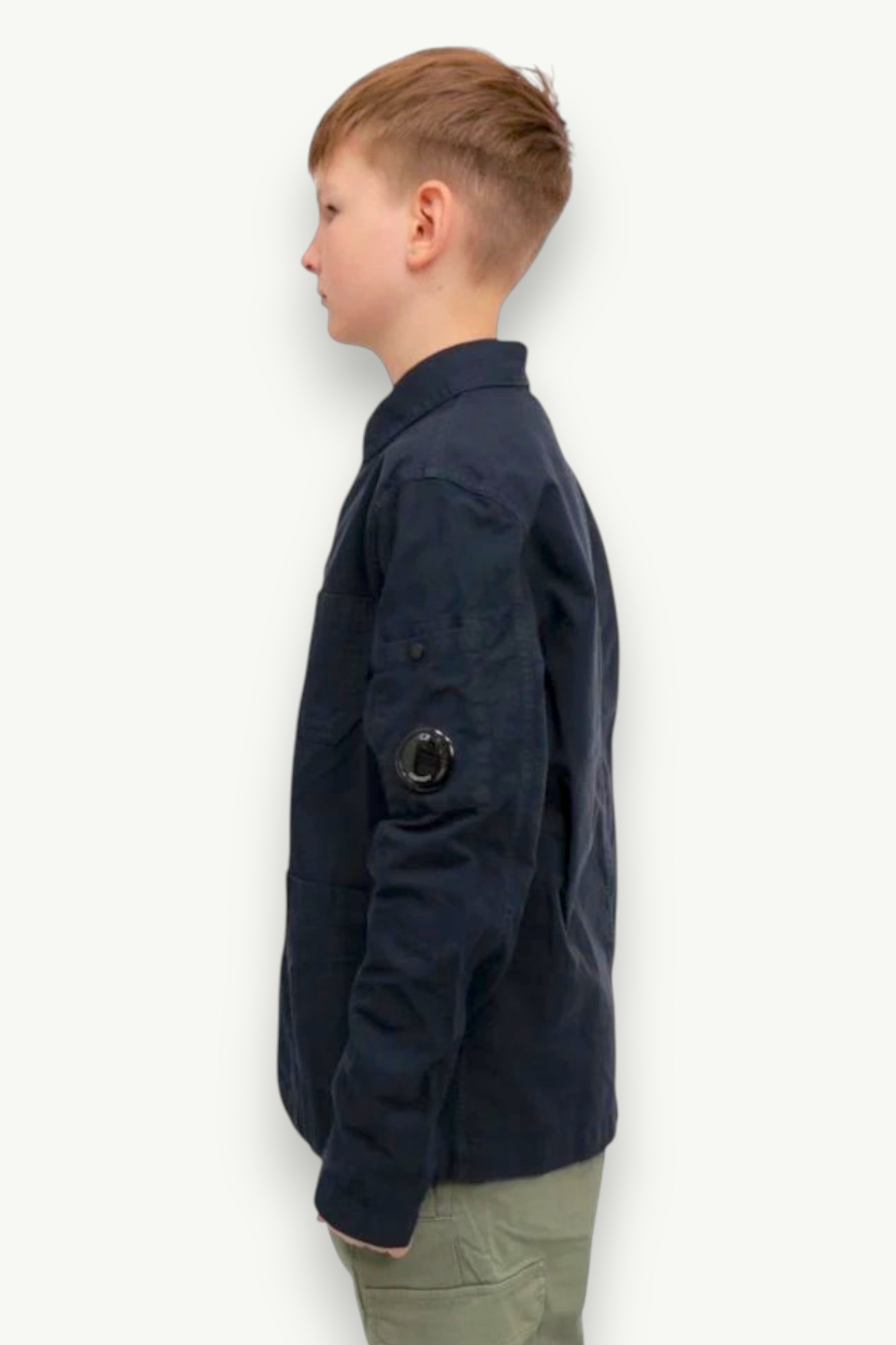 C.P. Company Cotton/Linen Jacket Eclipse Blue 18CKOW054C-00LZC00-888