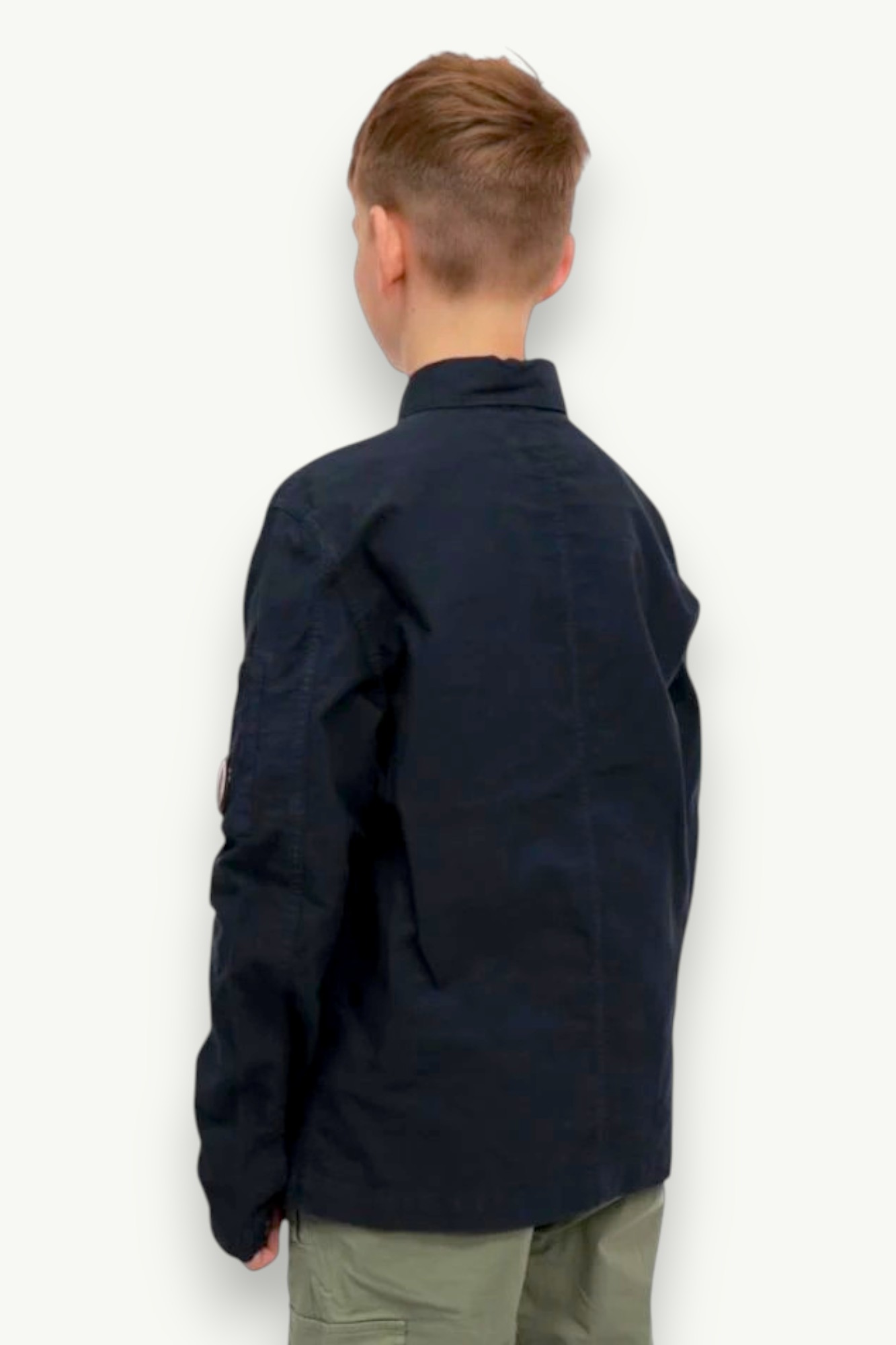 C.P. Company Cotton/Linen Jacket Eclipse Blue 18CKOW054C-00LZC00-888