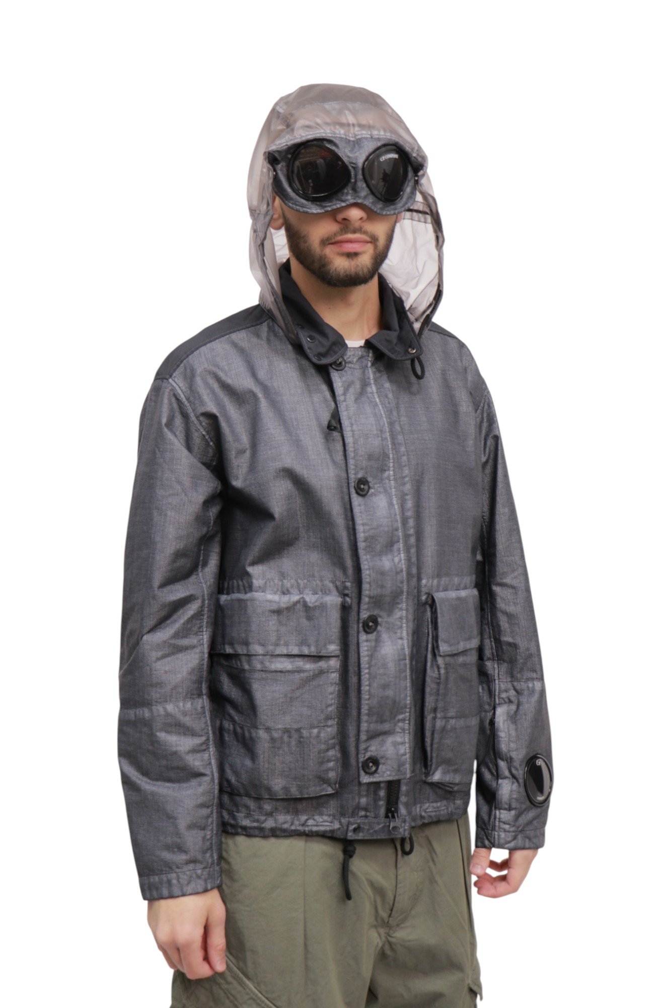 cp-company-rafia-mille-jacket-smoked-pearl-grey18cmow224a110318g935-6 C.P. Company Rafia Mille Jacket Smoked Pearl / Grey 18CMOW224A-110318G-935