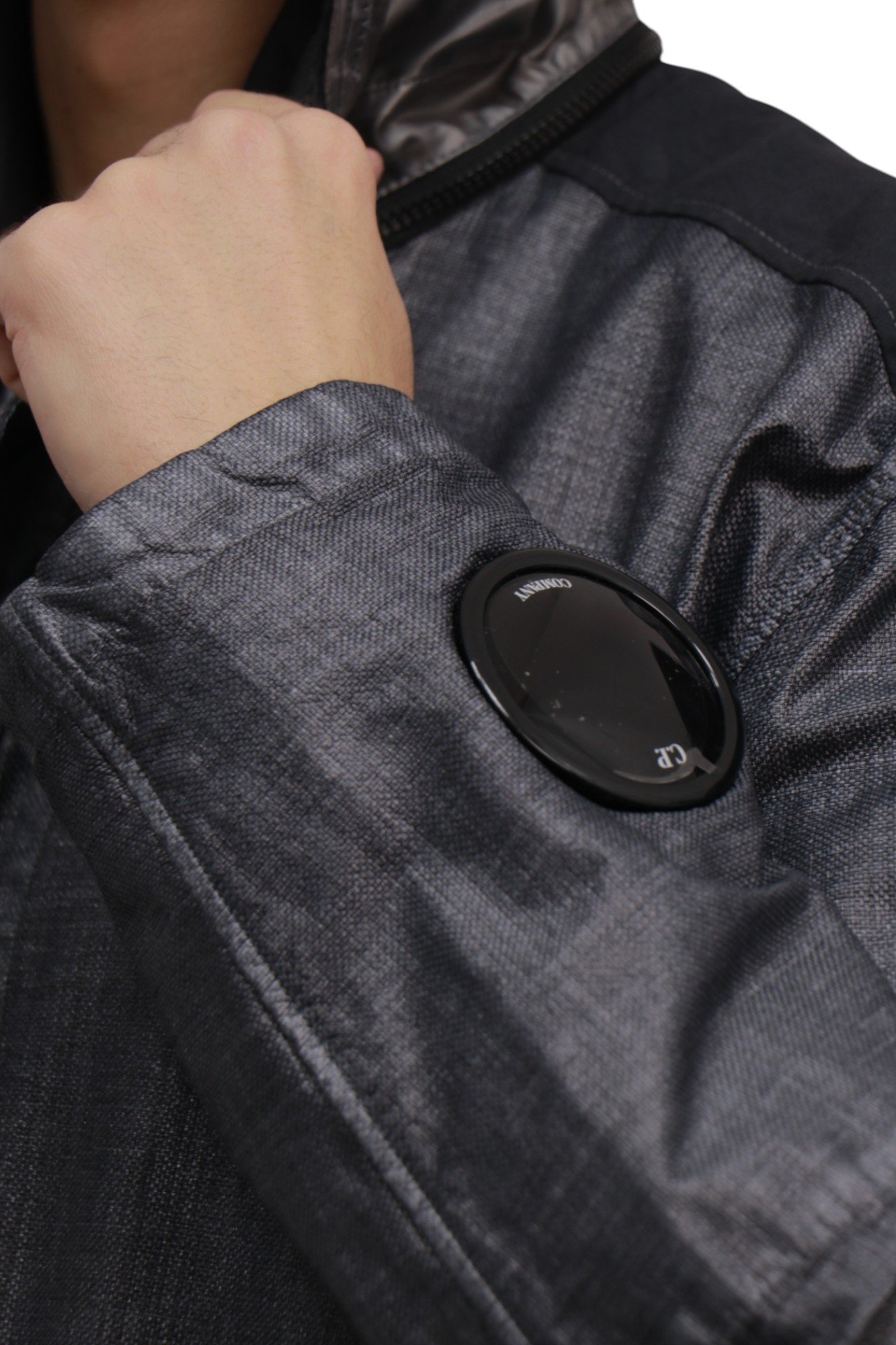 cp-company-rafia-mille-jacket-smoked-pearl-grey18cmow224a110318g935-9 C.P. Company Rafia Mille Jacket Smoked Pearl / Grey 18CMOW224A-110318G-935