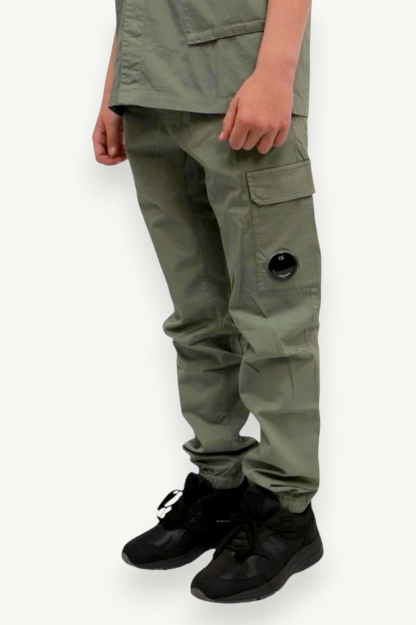 C.P. Company Stretch Sateen Pants Thyme/Green 18CKPA088C-00LRC05-669