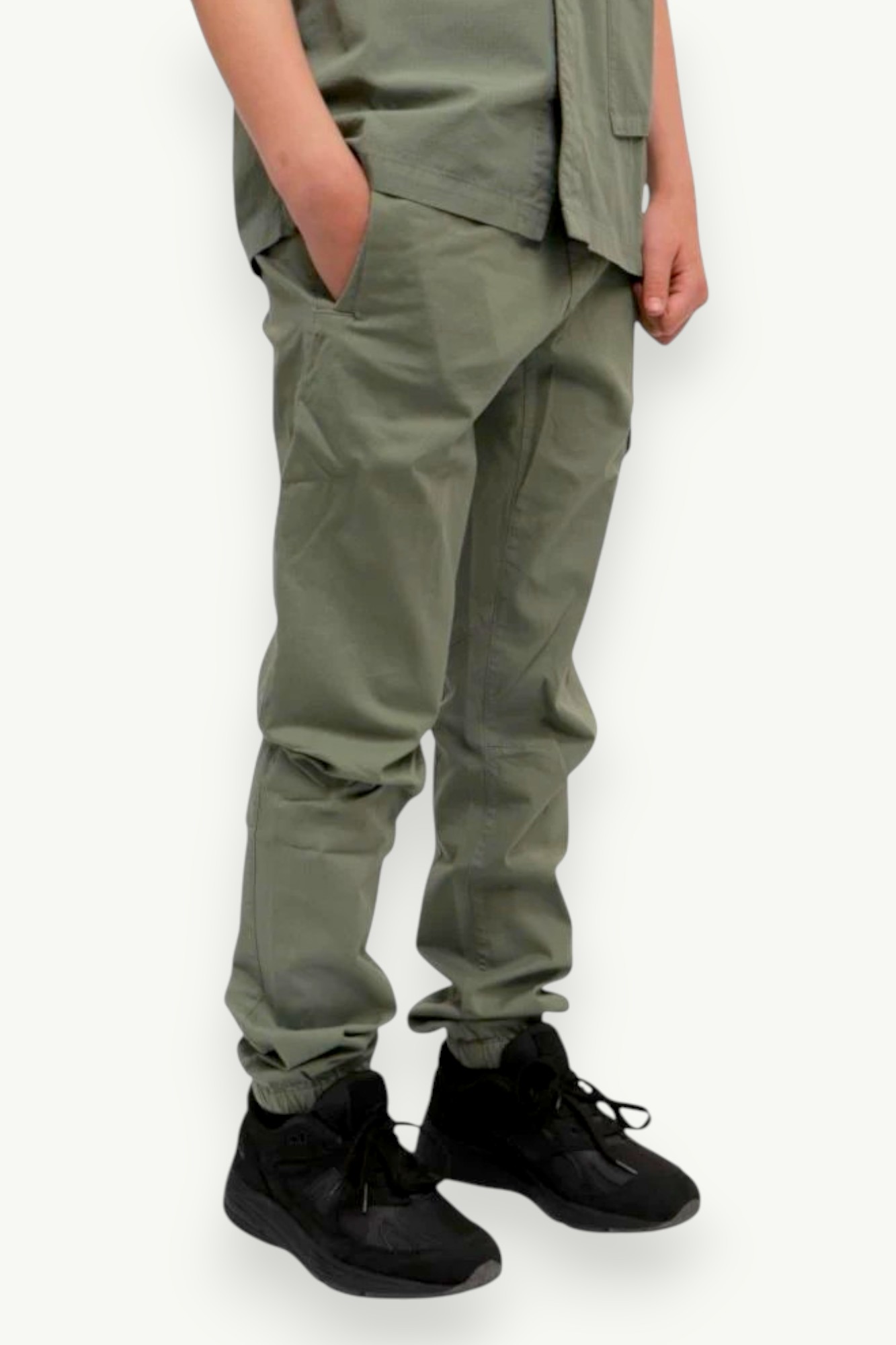 C.P. Company Stretch Sateen Pants Thyme/Green 18CKPA088C-00LRC05-669