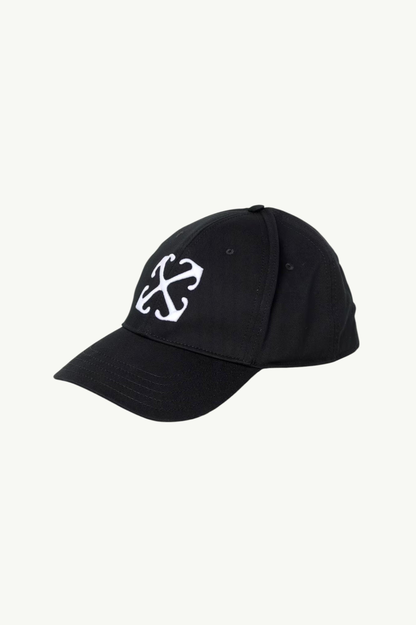 off-white-arrow-drill-baseball-cap-black-omlb052c99fab0041001-0 Off-White Arrow Drill Baseball Cap Black OMLB052C99FAB004-1001