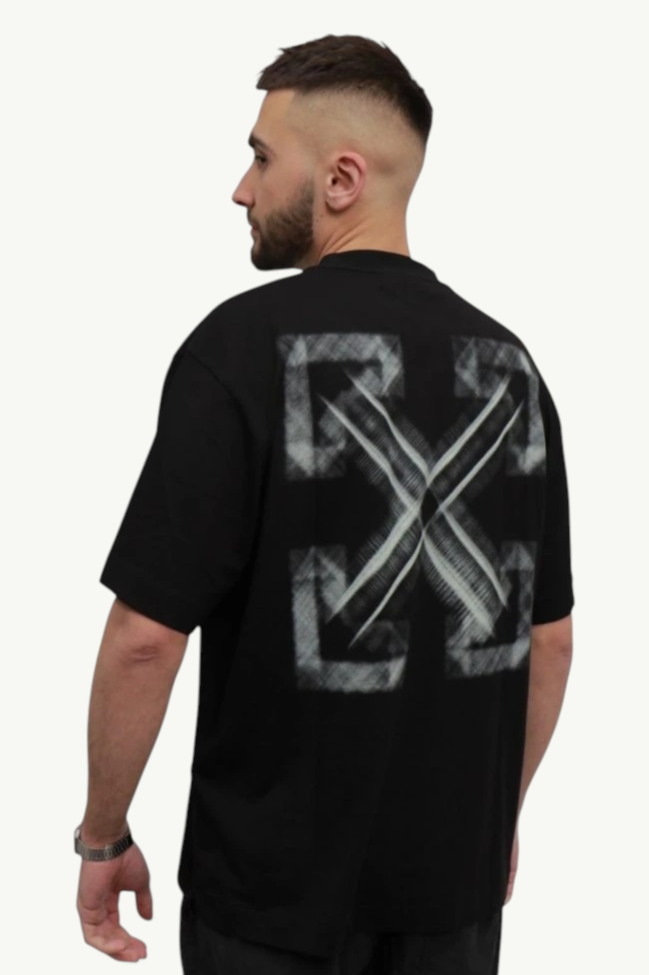 Off-White Vibe Arrow T-Shirt Black OMAA120S25JER00F1041