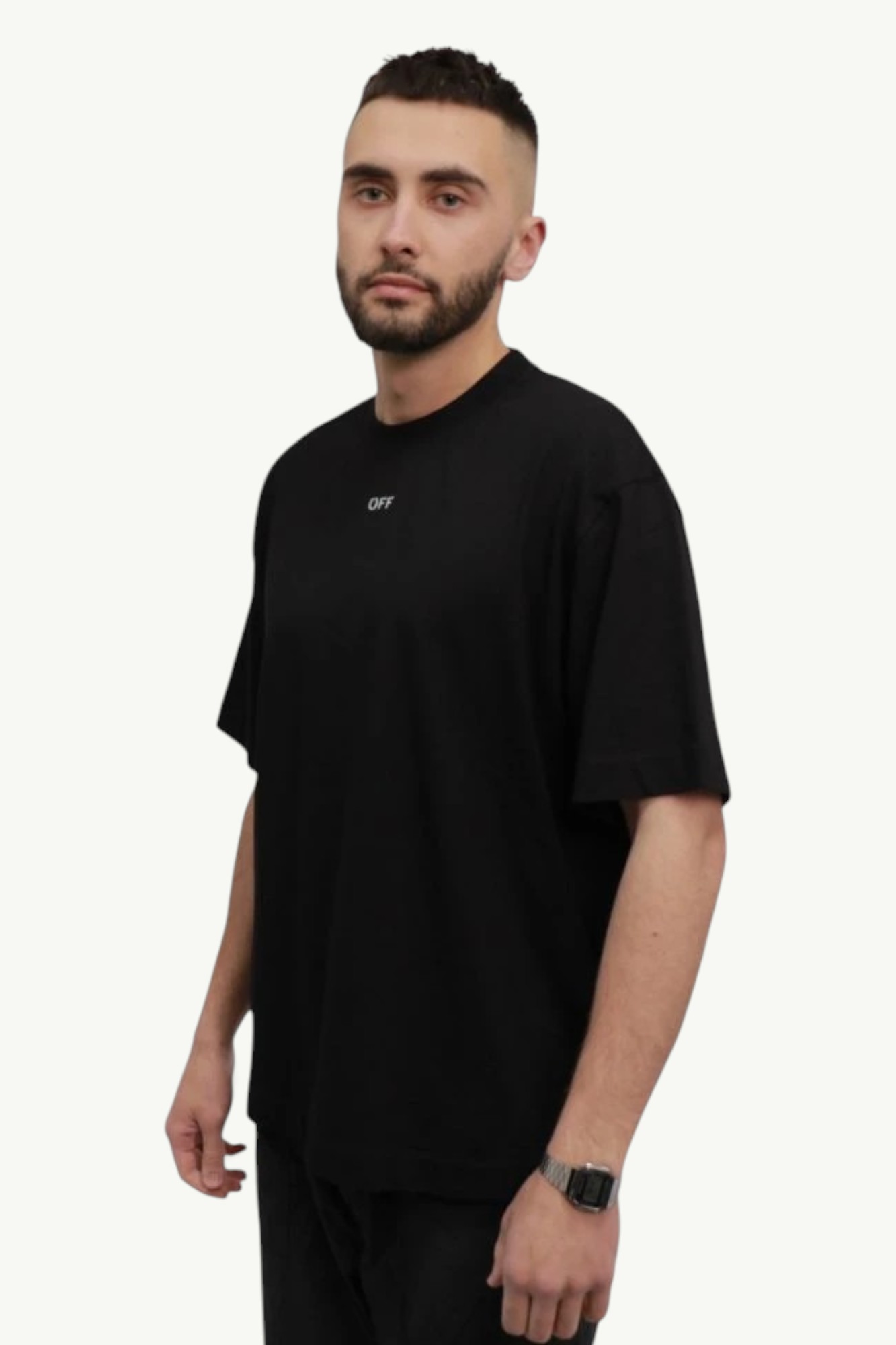 Off-White Vibe Arrow T-Shirt Black OMAA120S25JER00F1041