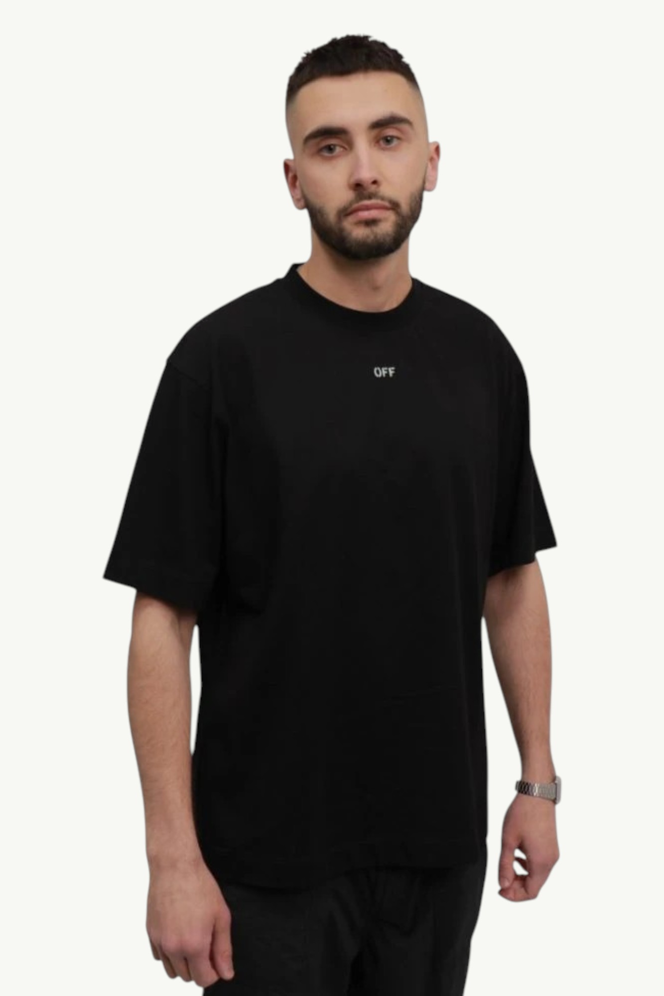 Off-White Vibe Arrow T-Shirt Black OMAA120S25JER00F1041