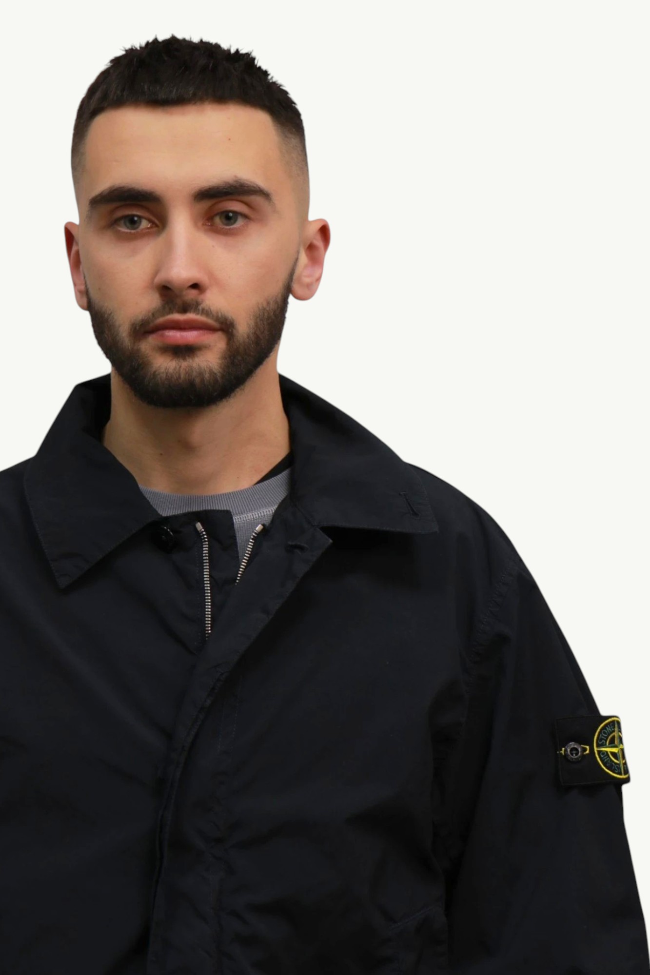 stone-island-giacca-camicia-navy-k1s154100025s0042v0020-7 Stone Island Giacca Camicia Black K1S154100025S0042-V0020