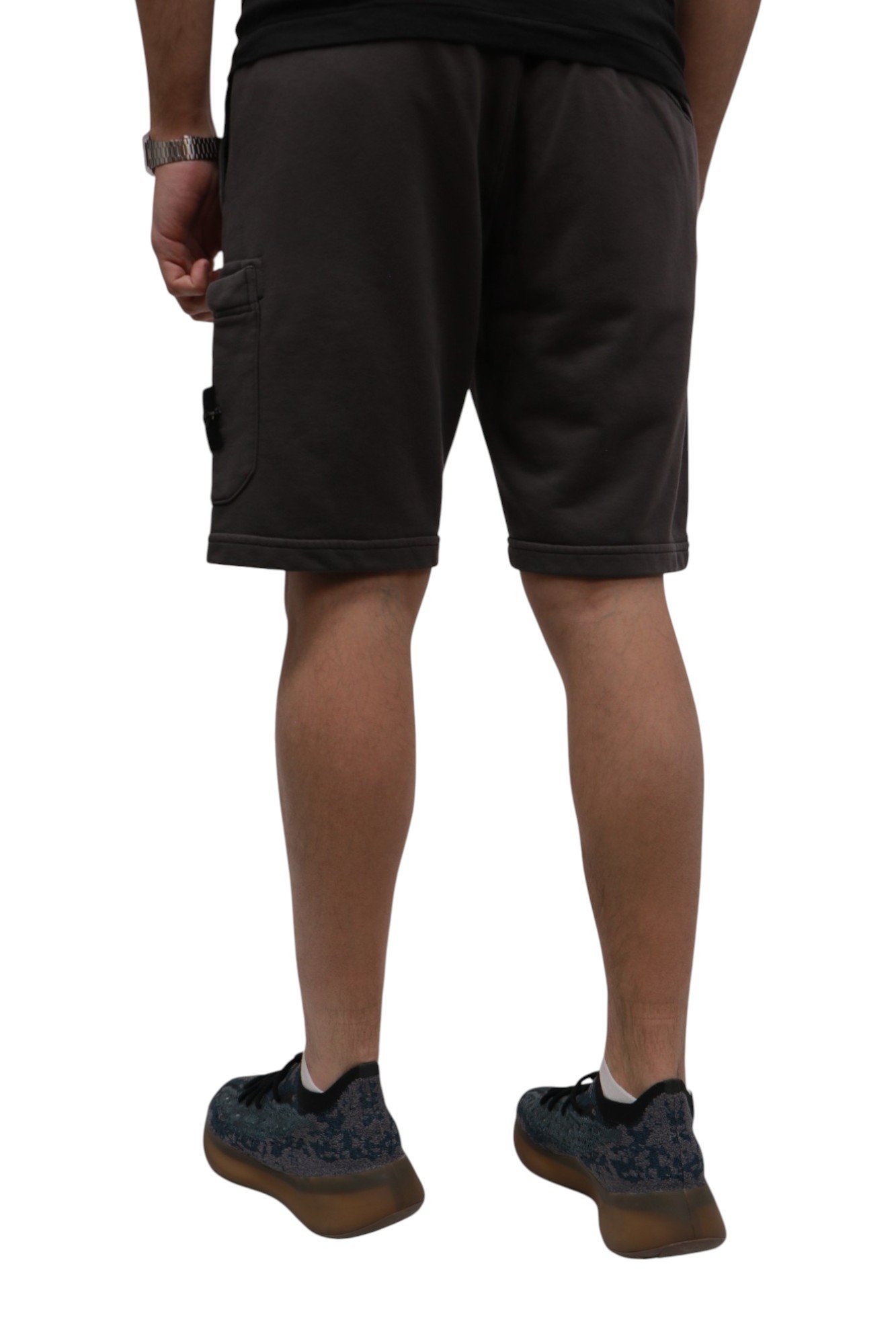 stone-island-organic-cotton-shorts-grigio-k1s156200012s0051v0065-4 Stone Island Organic Cotton Shorts Grigio K1S156200012S0051-V0065