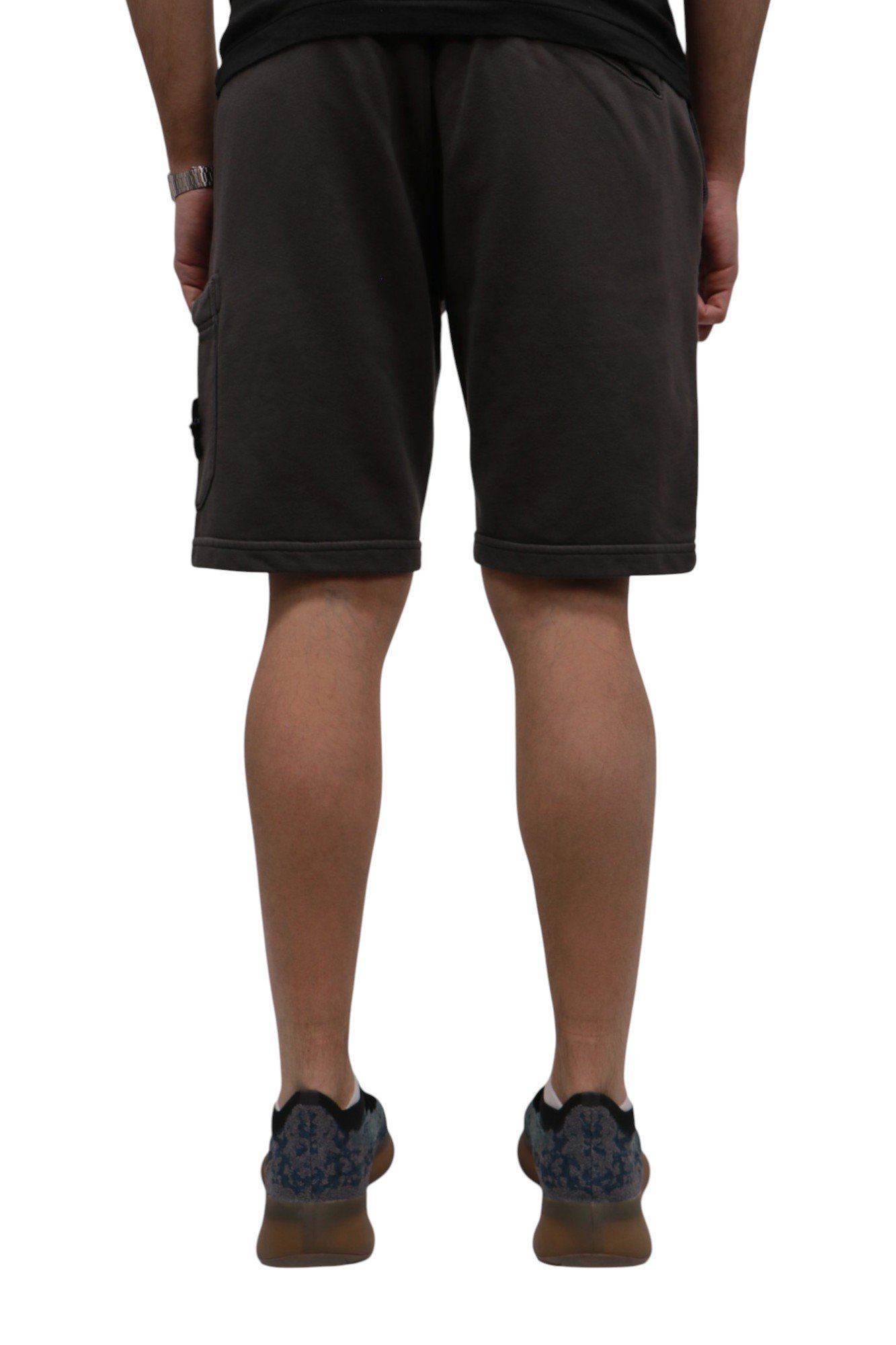 stone-island-organic-cotton-shorts-grigio-k1s156200012s0051v0065-5 Stone Island Organic Cotton Shorts Grigio K1S156200012S0051-V0065